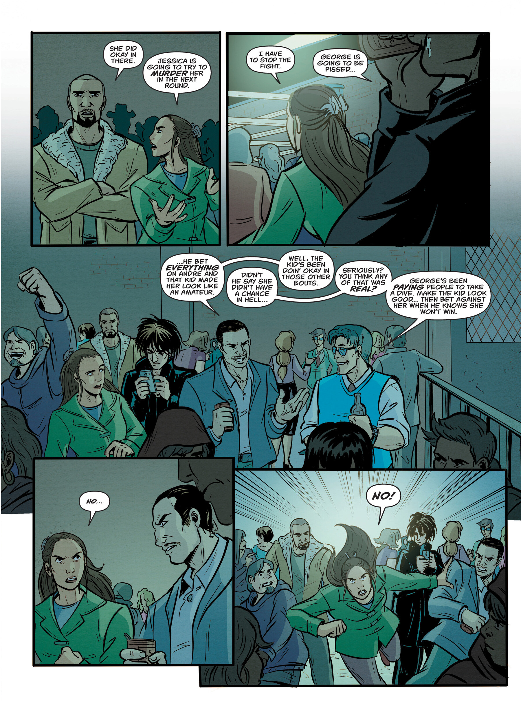 Read online Eight Limbs comic -  Issue # TPB - 104
