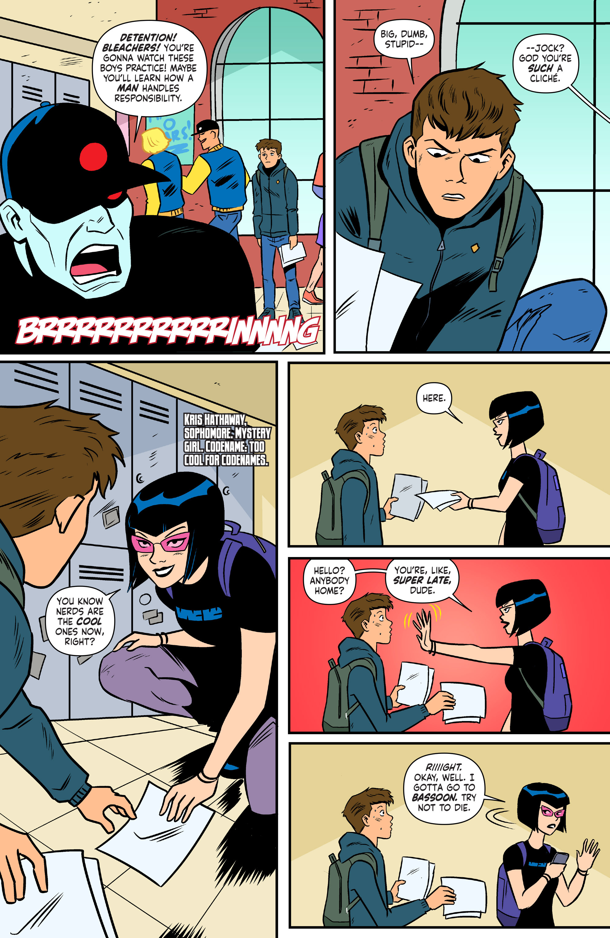 Read online Valiant High comic -  Issue #1 - 8