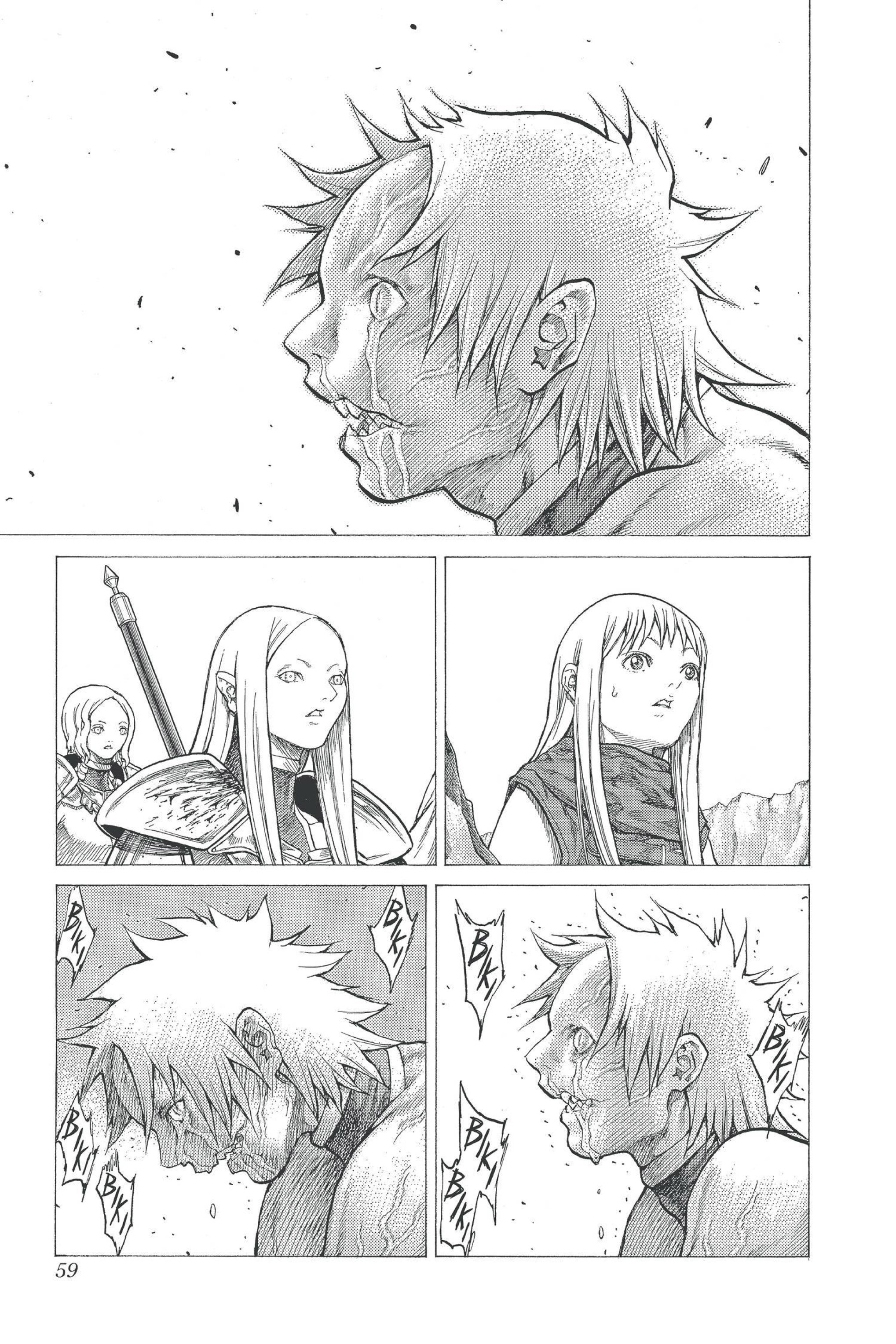 Read online Claymore comic -  Issue #5 - 56