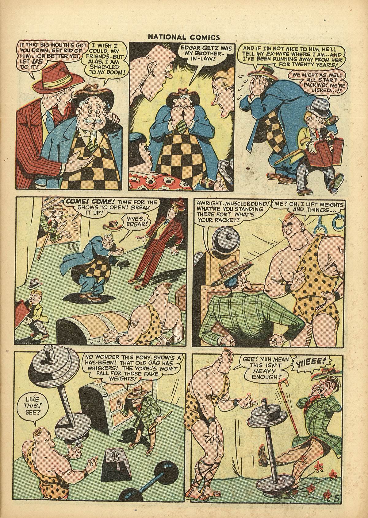 Read online National Comics comic -  Issue #56 - 7