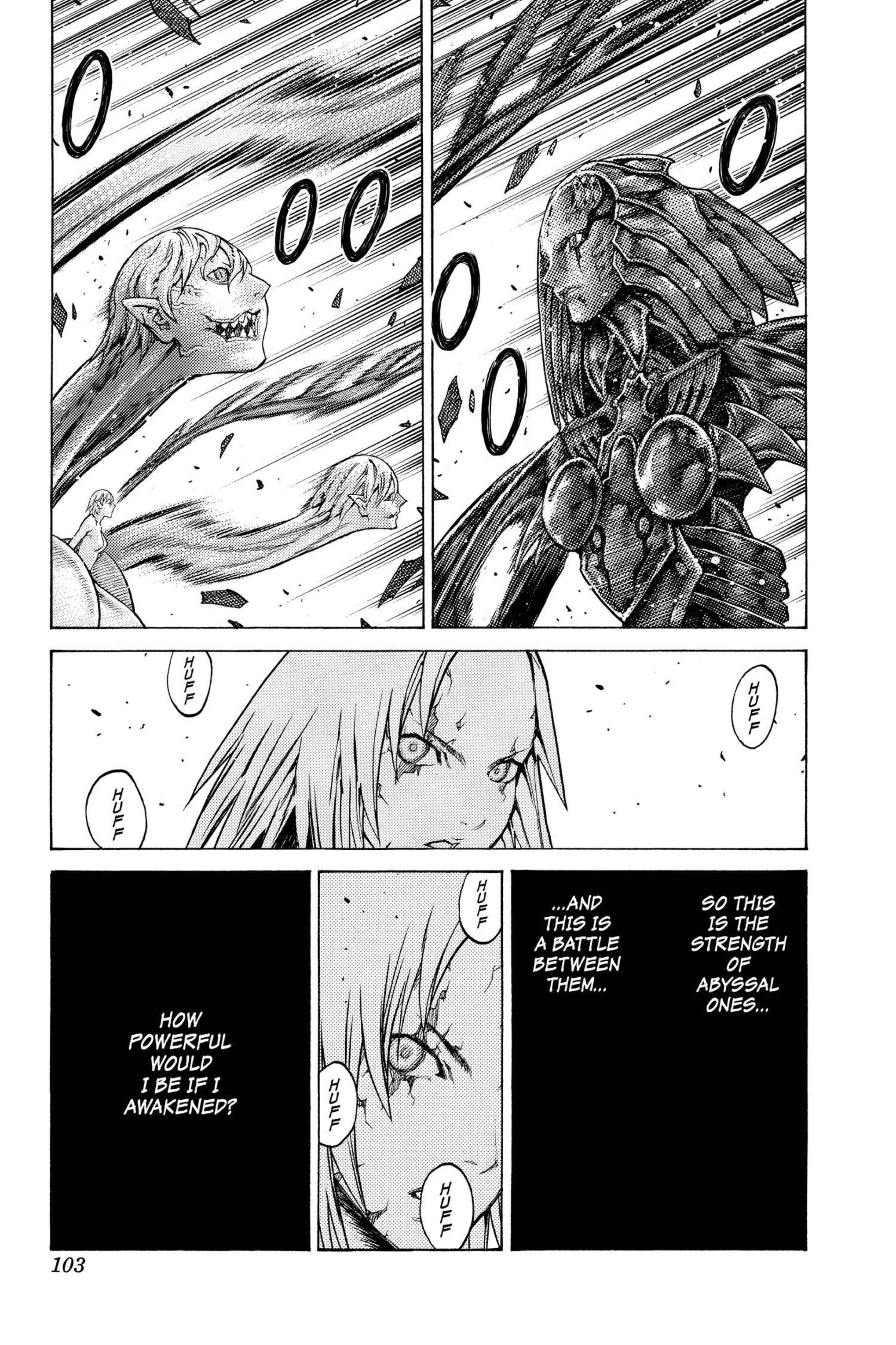 Read online Claymore comic -  Issue #22 - 77