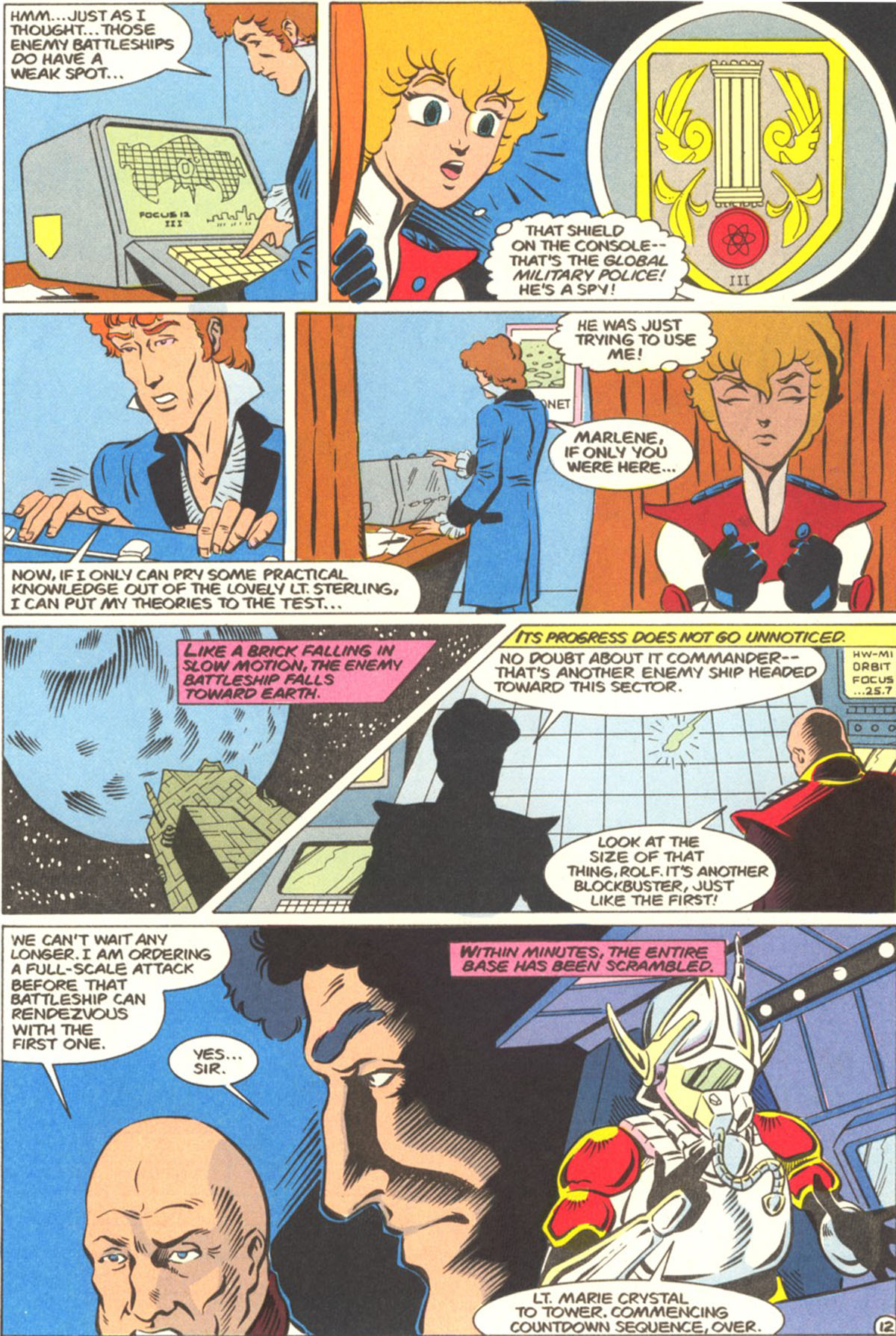 Read online Robotech Masters comic -  Issue #9 - 16