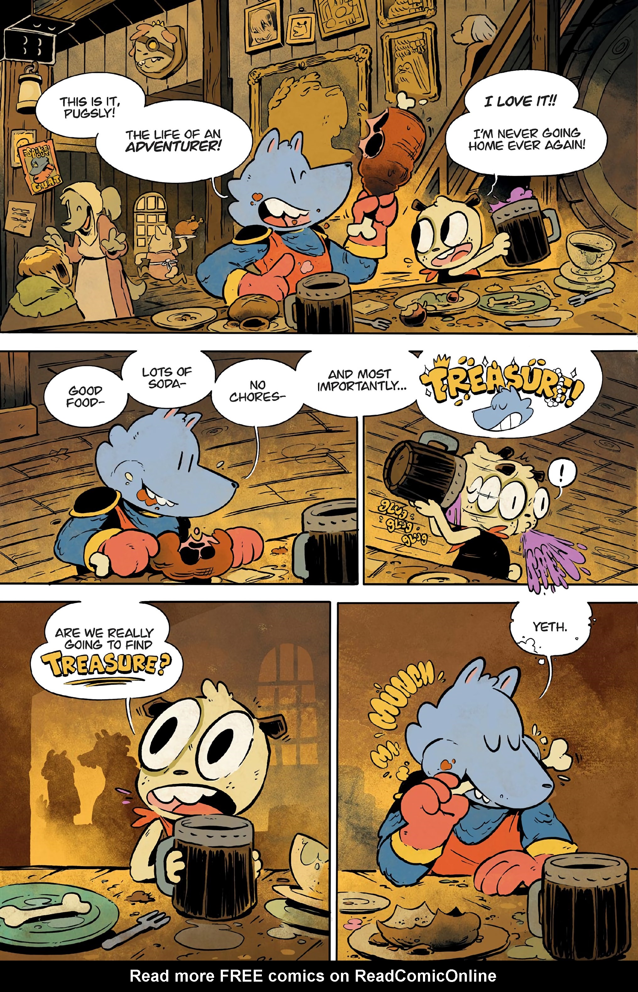 Read online Puppy Knight: Den of Deception comic -  Issue # Full - 6