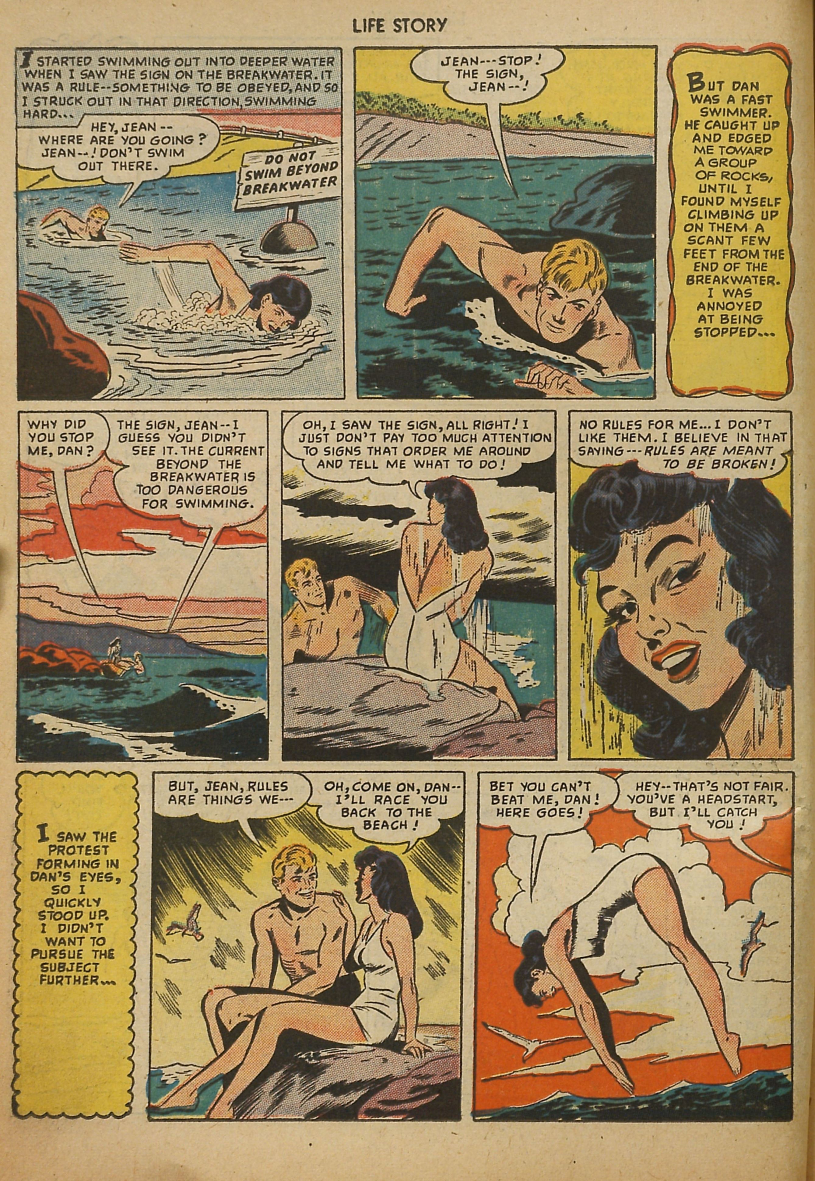 Read online Life Story comic -  Issue #8 - 6