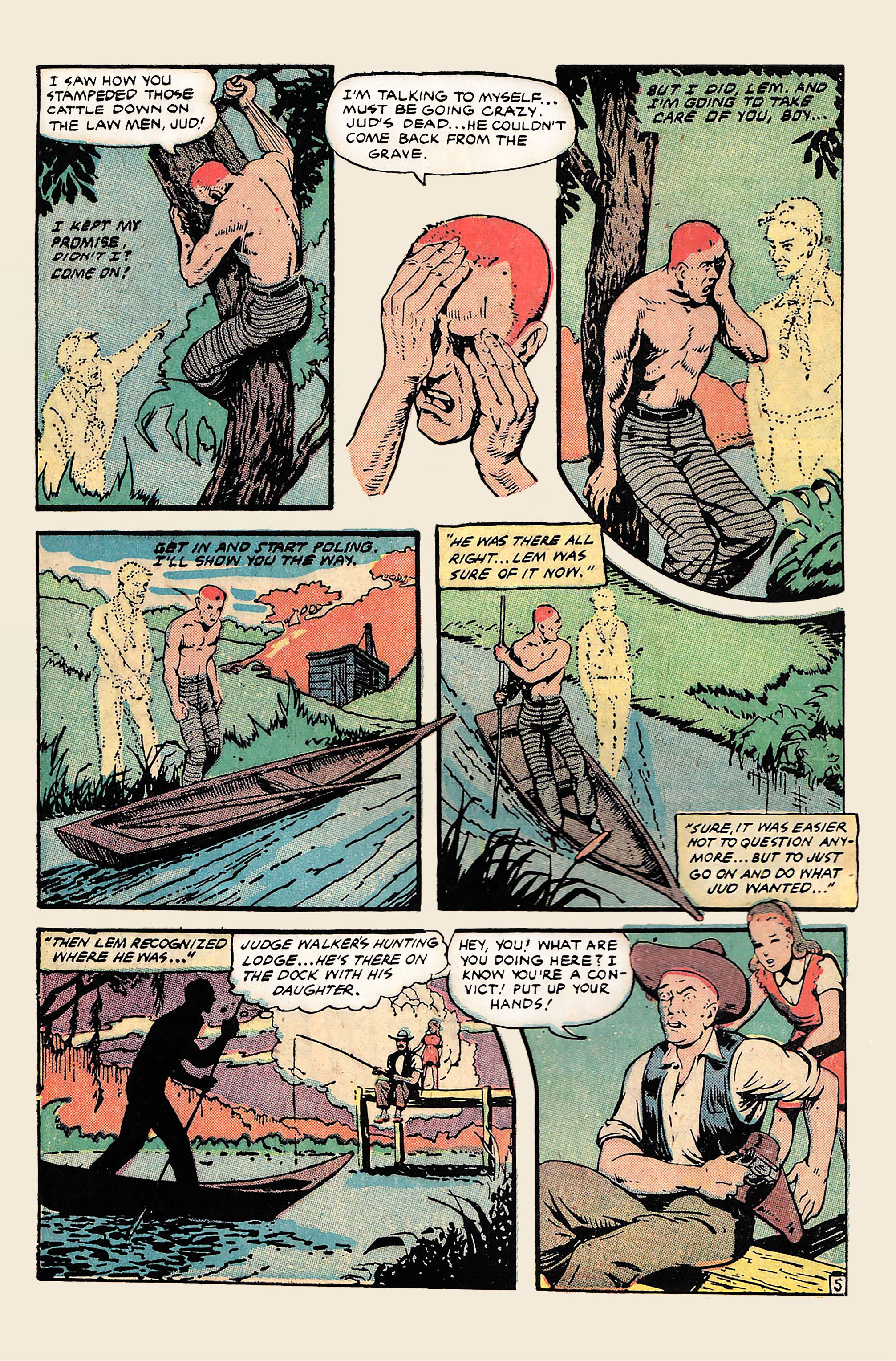 Read online J. Werner presents Classic Pulp comic -  Issue # Ghosts - 13