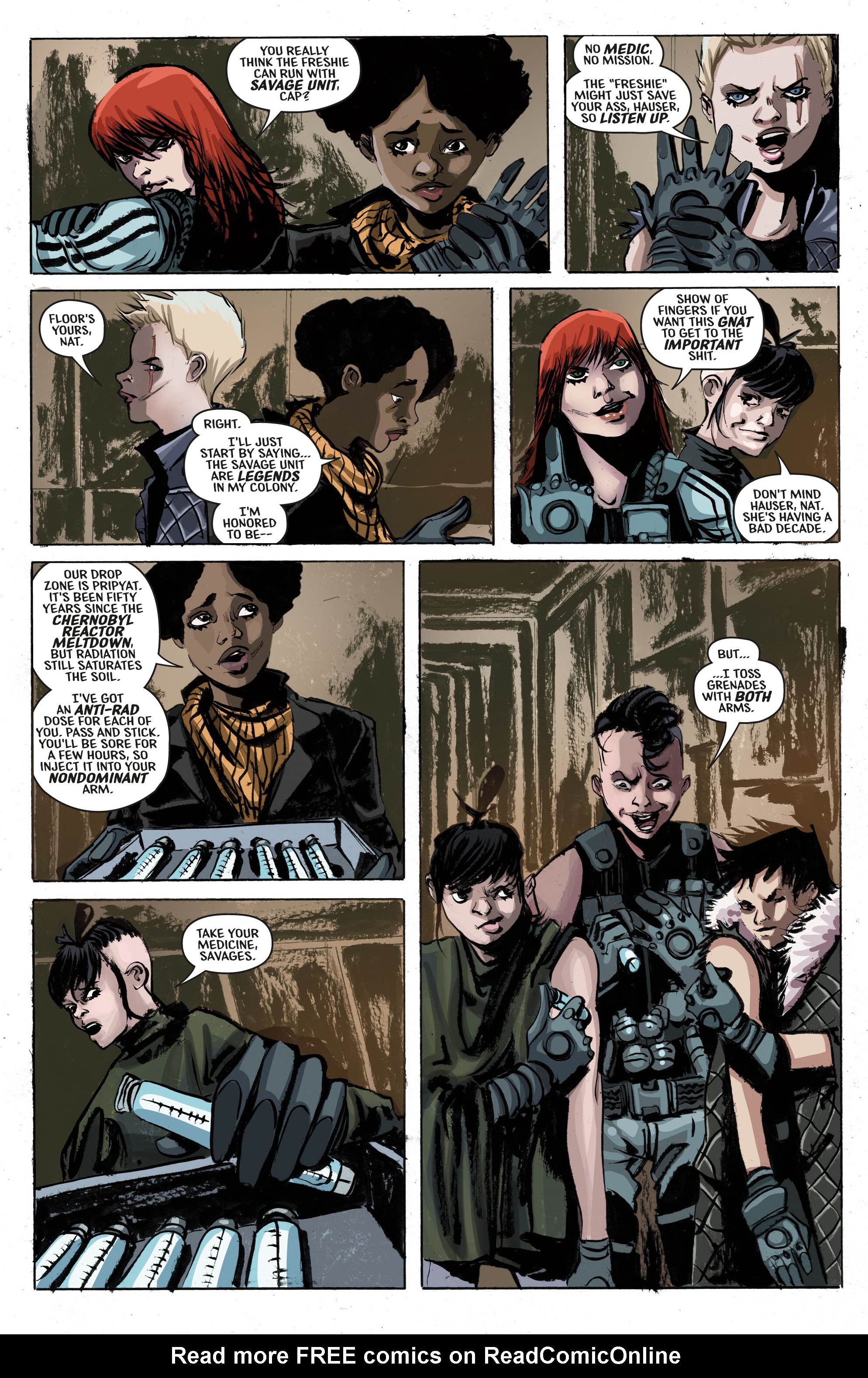 Read online Savage Squad 6 comic -  Issue #1 - 9