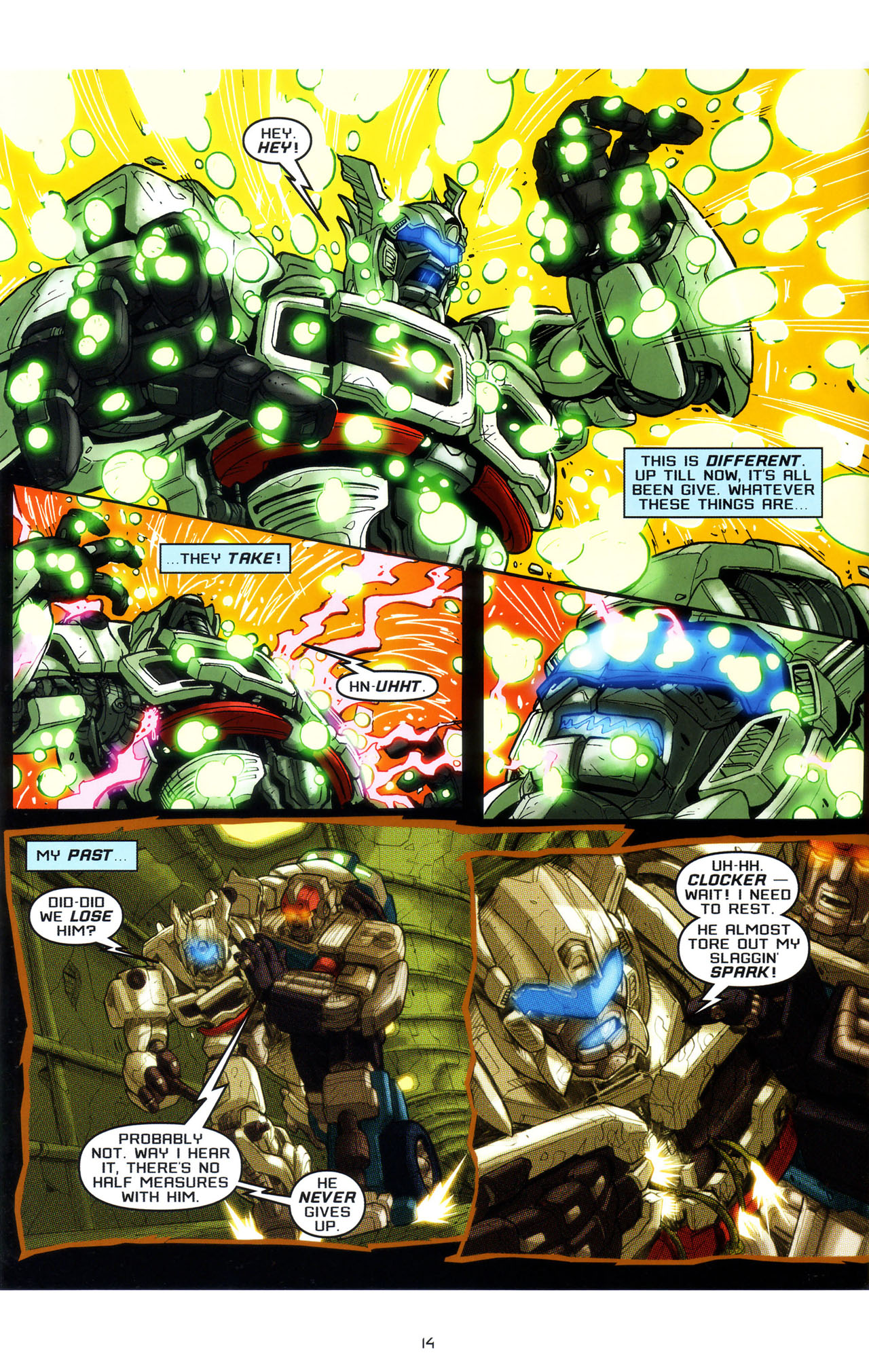 Read online Transformers: Saga of the Allspark comic -  Issue #3 - 17