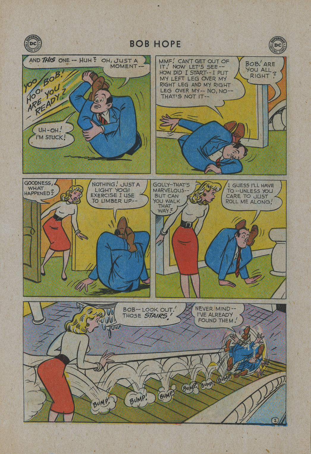 Read online The Adventures of Bob Hope comic -  Issue #52 - 14