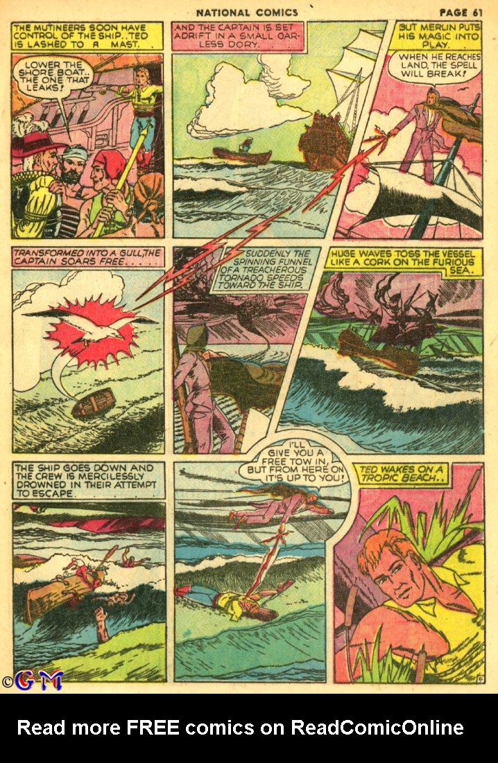 Read online National Comics comic -  Issue #9 - 60