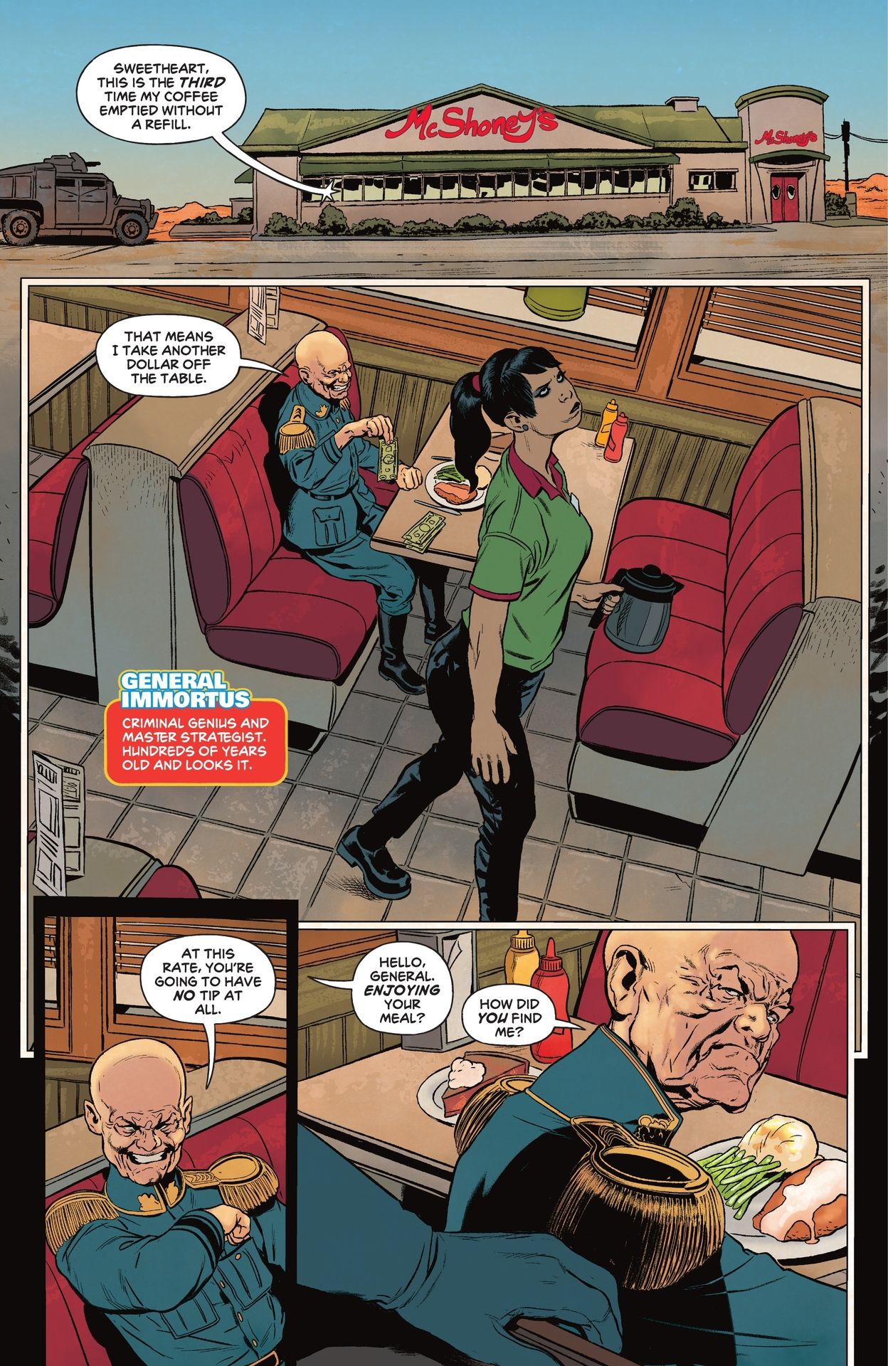 Read online Peacemaker Tries Hard! comic -  Issue #4 - 4