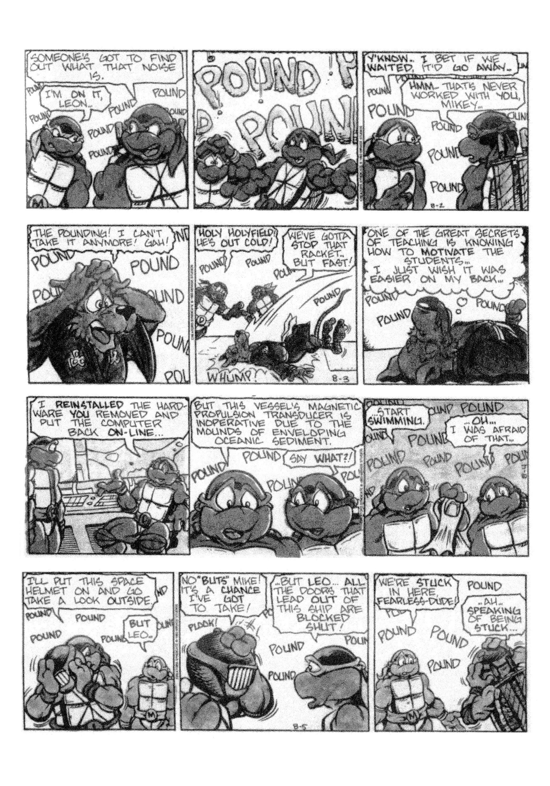 Read online Teenage Mutant Ninja Turtles: Complete Newspaper Daily Comic Strip Collection comic -  Issue # TPB 2 (Part 2) - 90