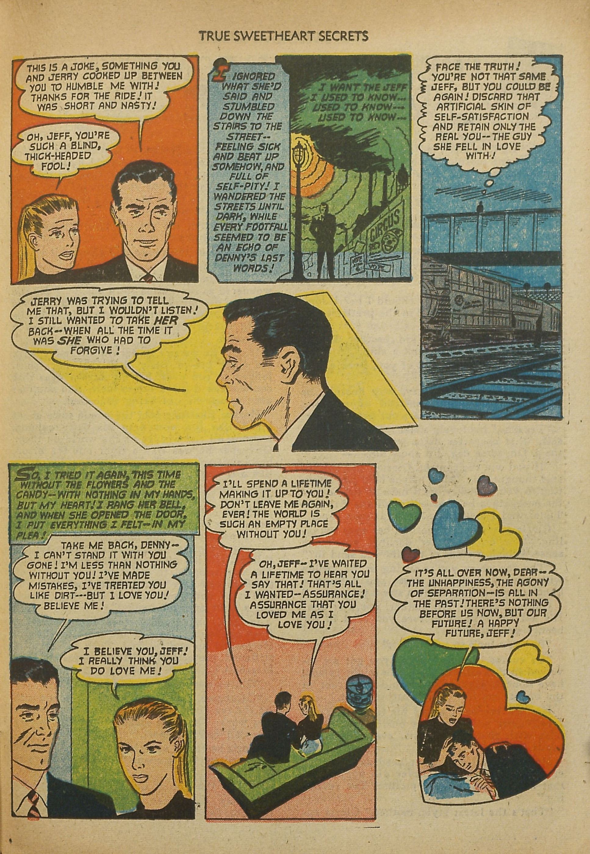 Read online True Sweetheart Secrets comic -  Issue #9 - 23