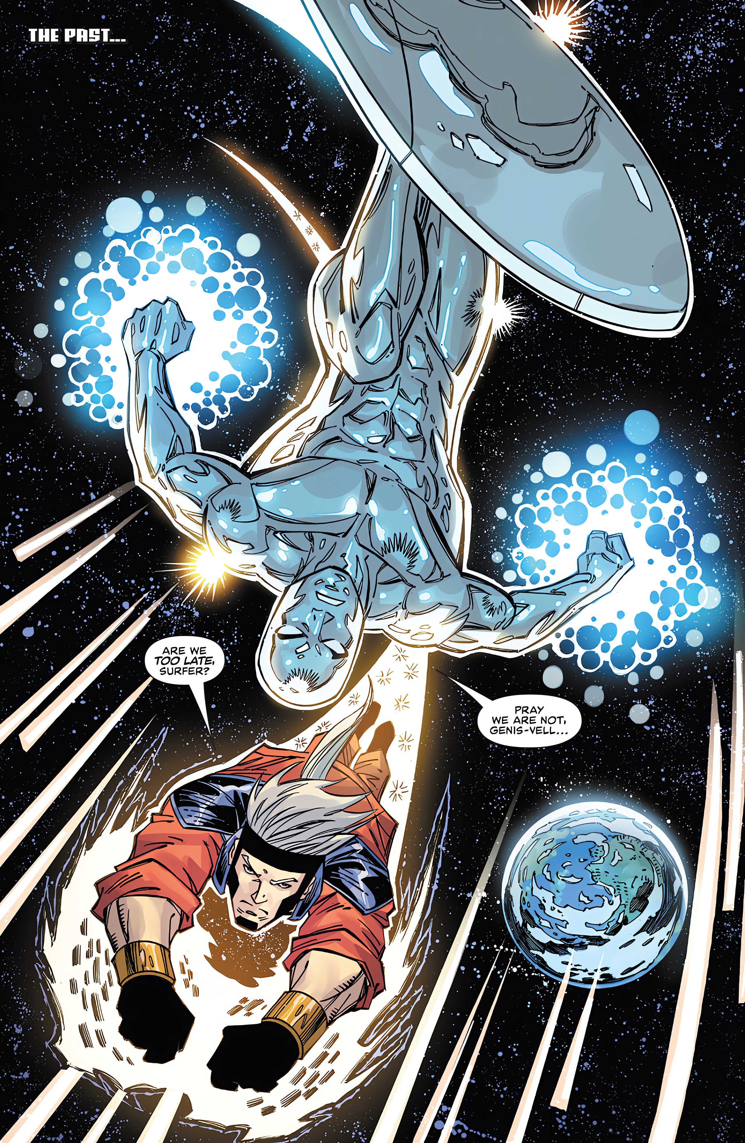 Read online Silver Surfer: Rebirth Legacy comic -  Issue #1 - 4