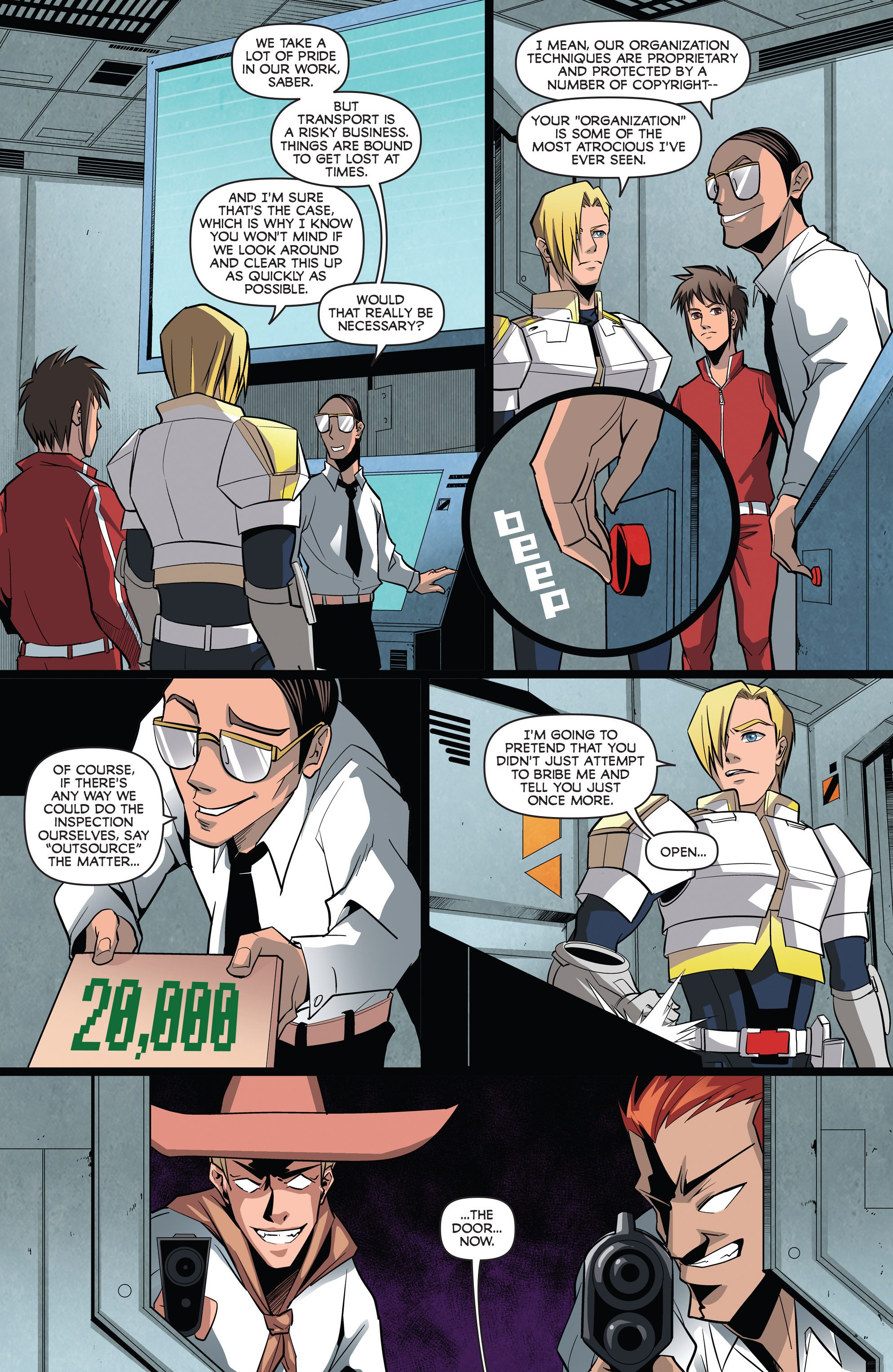 Read online Saber Rider and the Star Sheriffs comic -  Issue #2 - 20