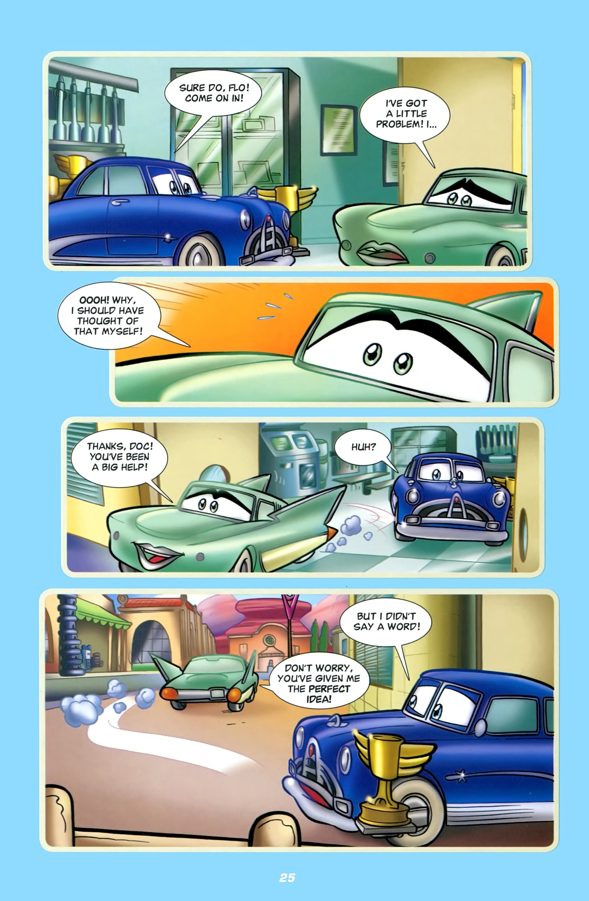 Read online Disney Pixar Cars comic -  Issue # Full - 25