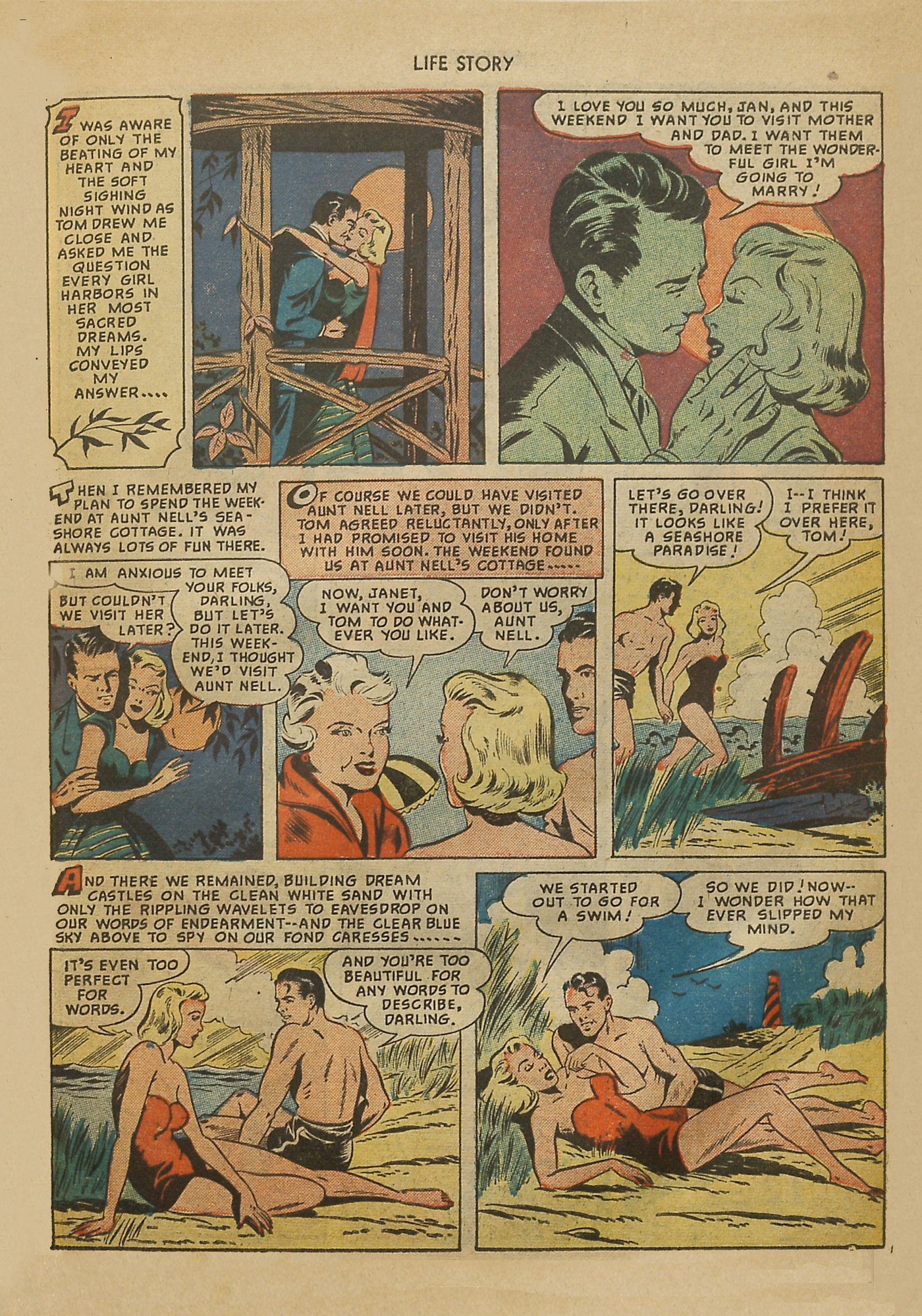 Read online Life Story comic -  Issue #10 - 21