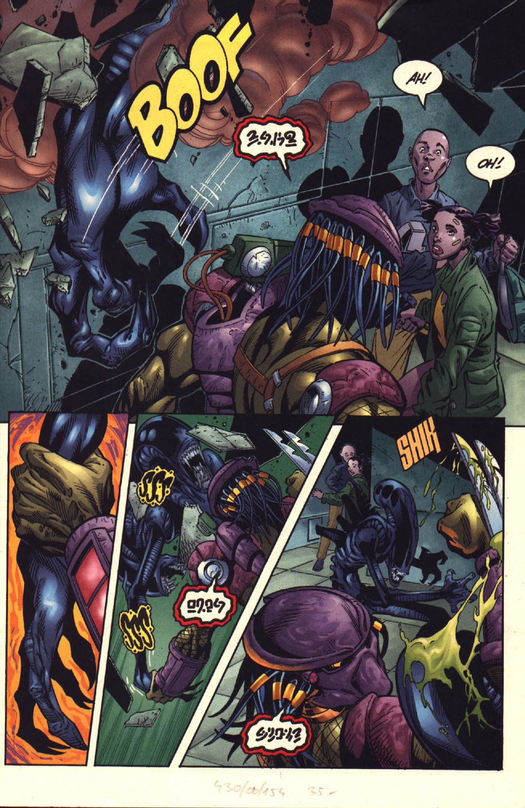 Read online Aliens vs. Predator: Xenogenesis comic -  Issue #4 - 3