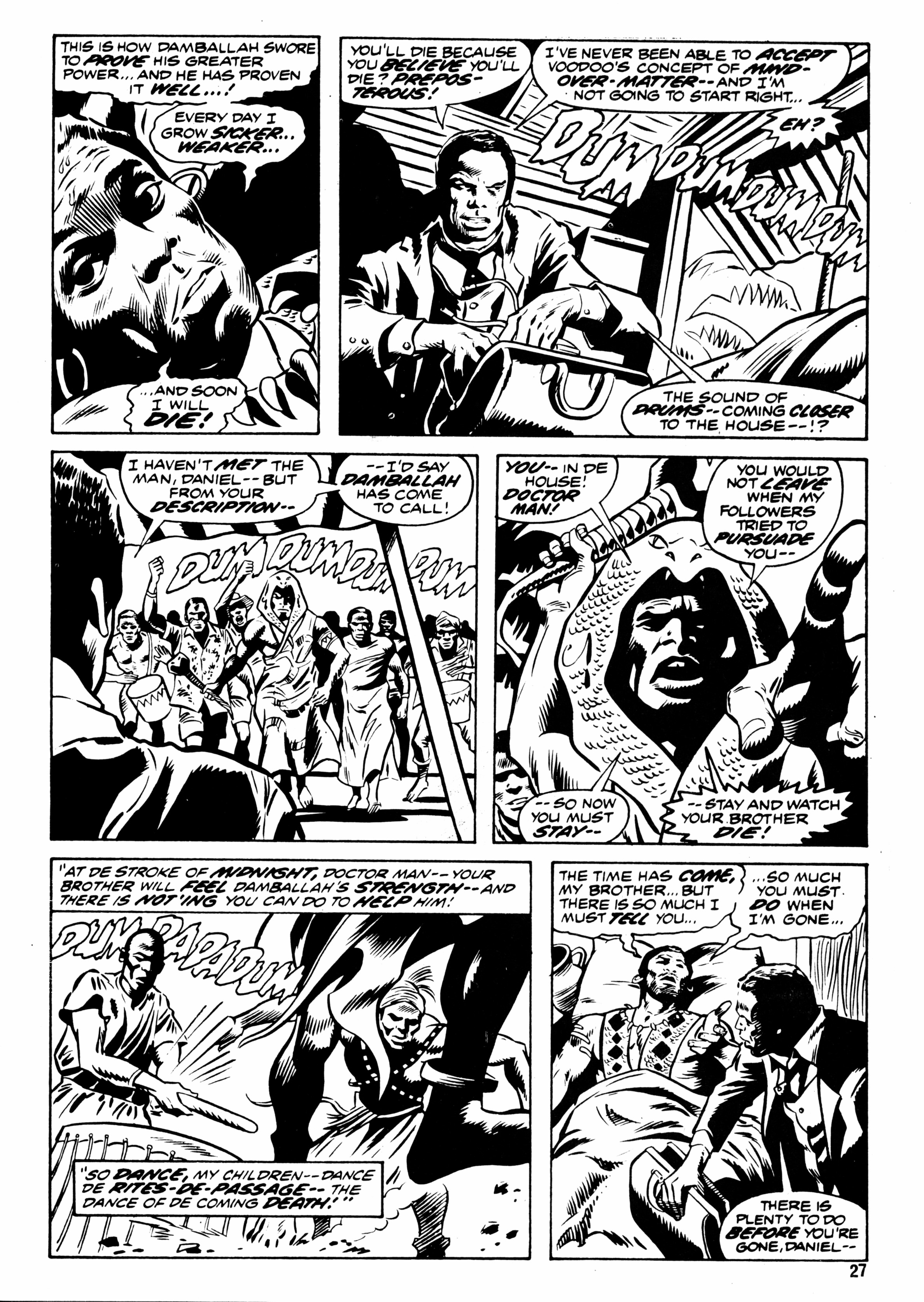 Read online Dracula Lives (1974) comic -  Issue #29 - 27