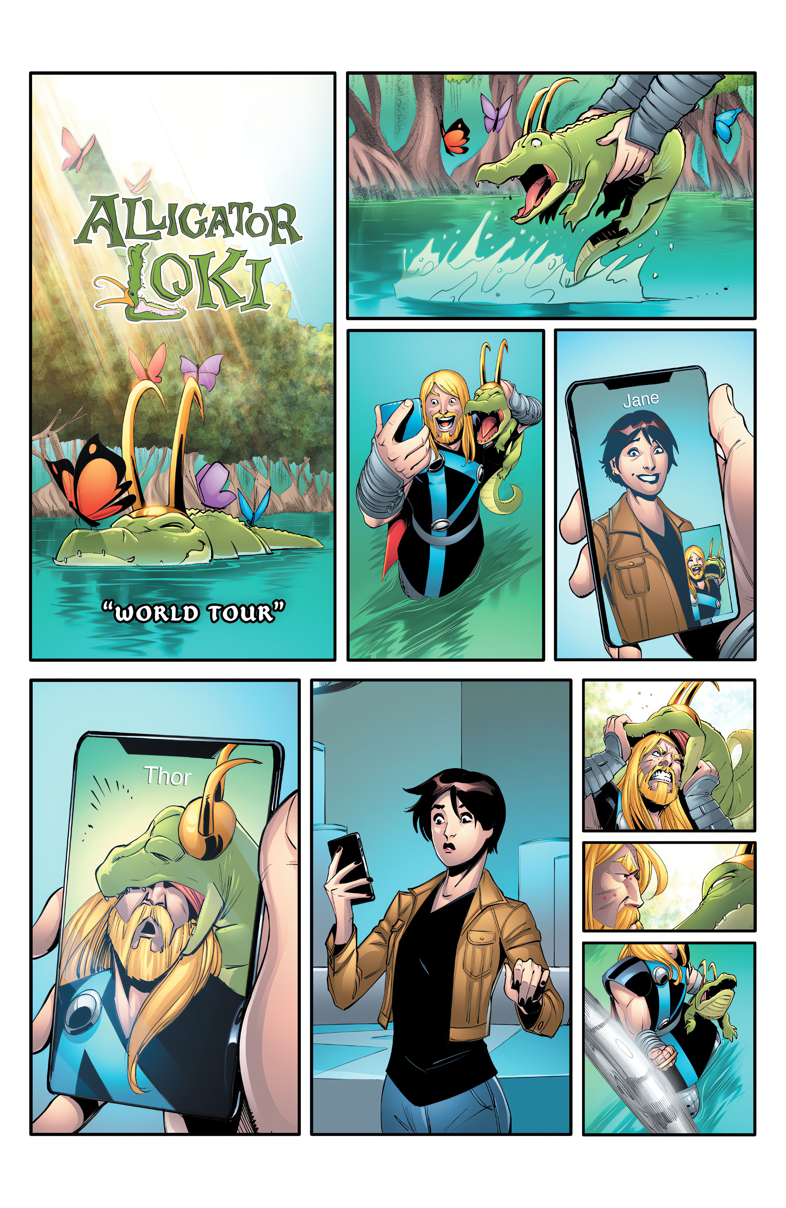 Read online Alligator Loki comic -  Issue #1 - 14