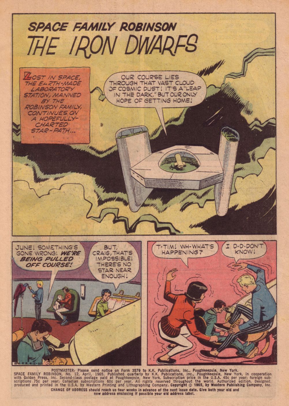 Read online Space Family Robinson comic -  Issue #12 - 3