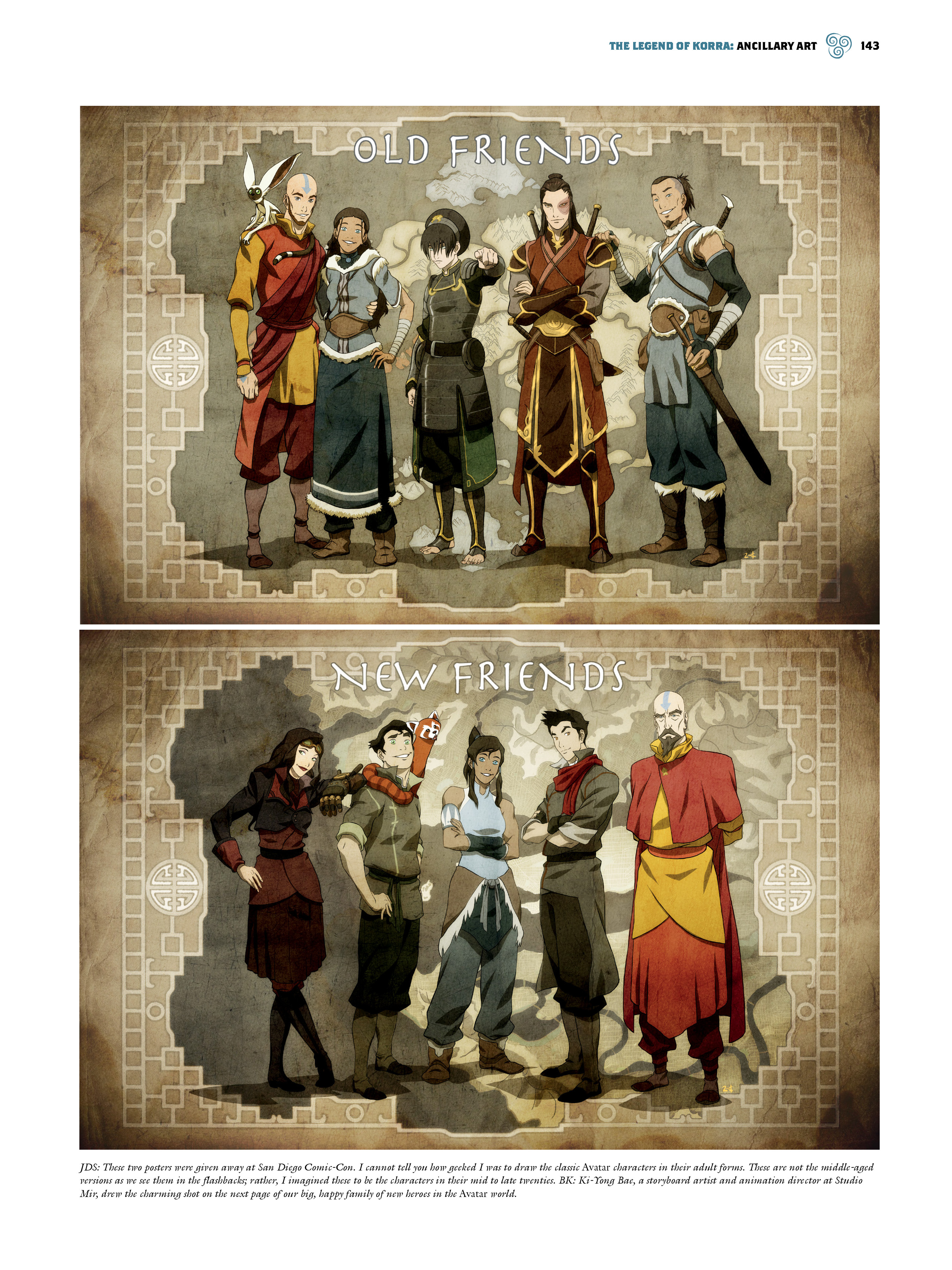 Read online The Legend of Korra: The Art of the Animated Series comic -  Issue # TPB 1 - 128