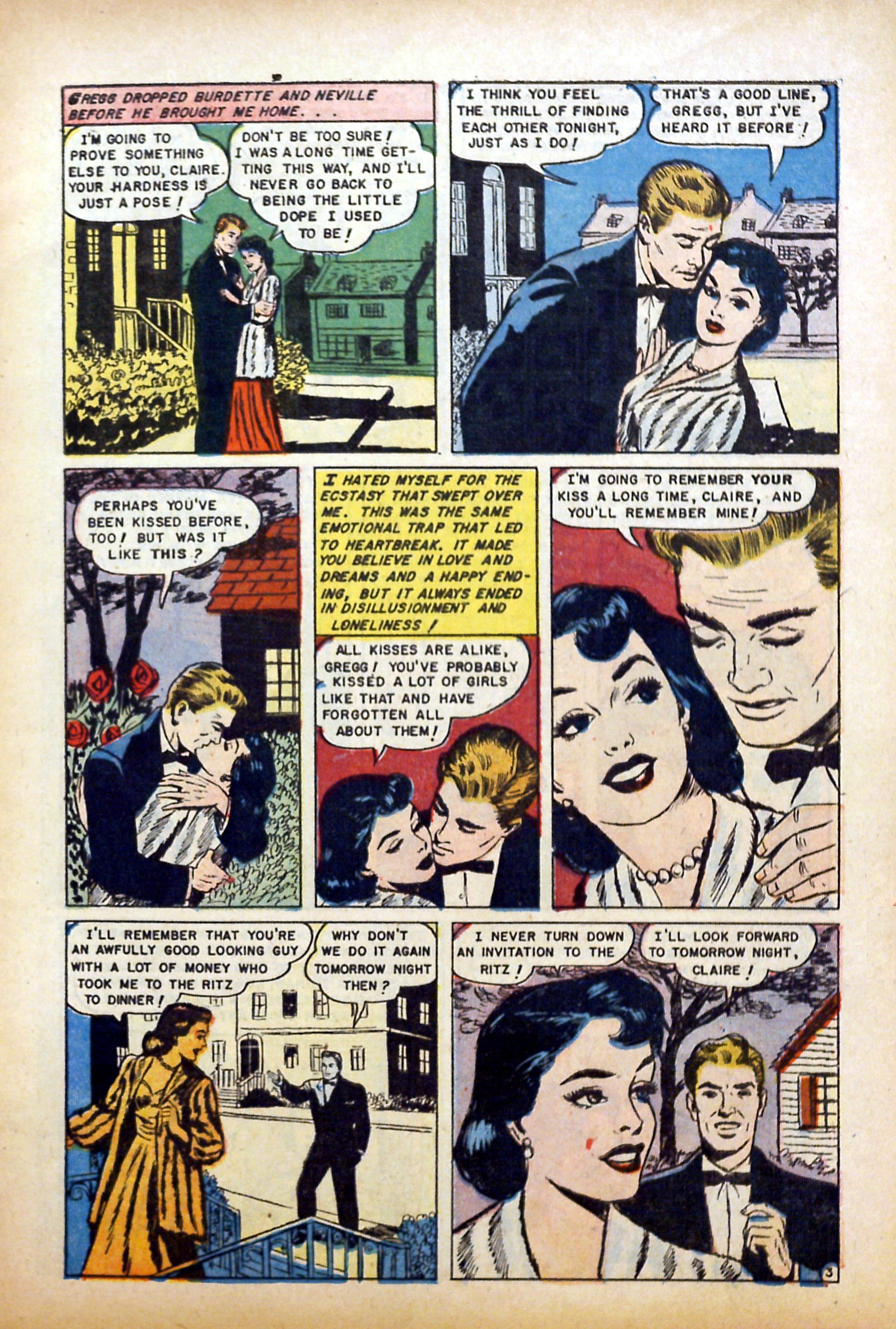 Read online Glamorous Romances comic -  Issue #85 - 5