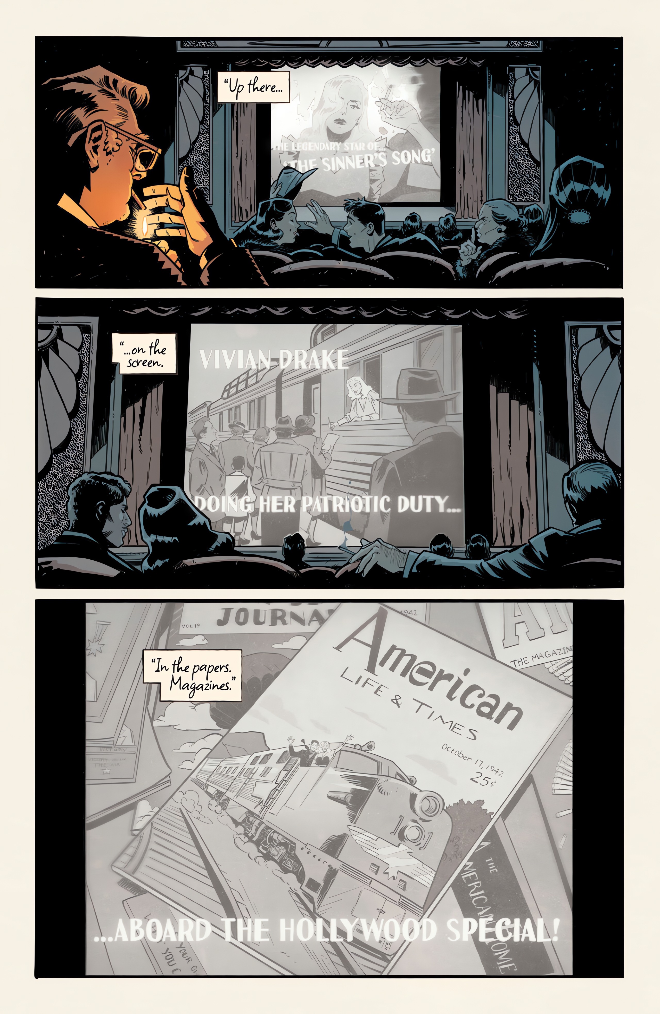 Read online Dark Spaces: The Hollywood Special comic -  Issue #1 - 4