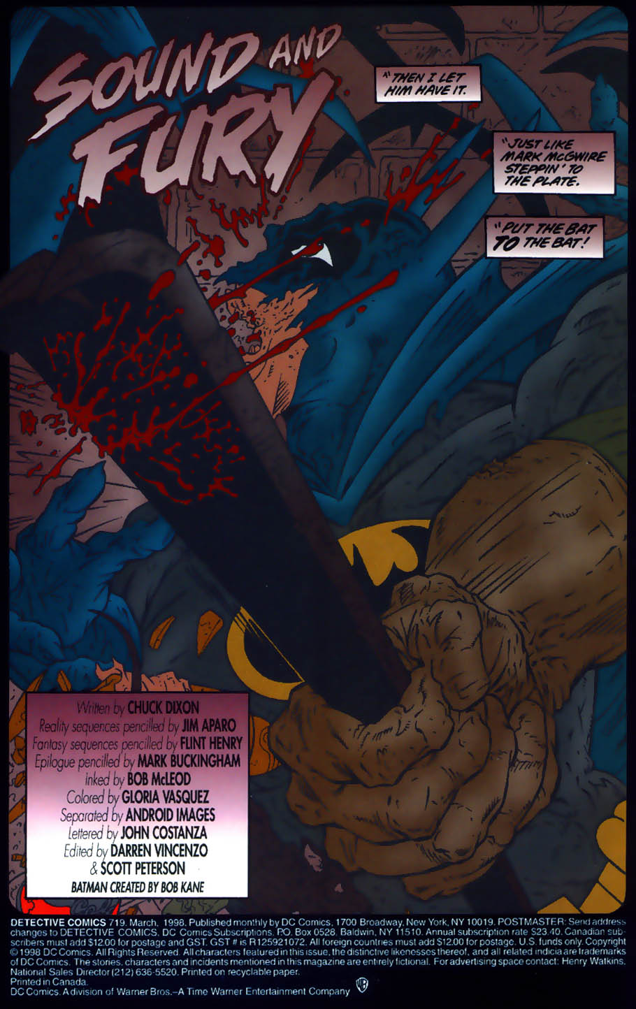 Read online Batman: Cataclysm comic -  Issue #1 - 2