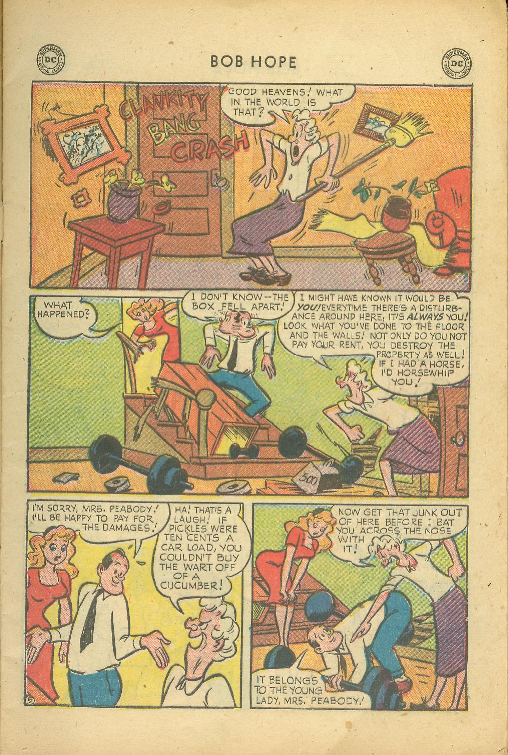 Read online The Adventures of Bob Hope comic -  Issue #21 - 7
