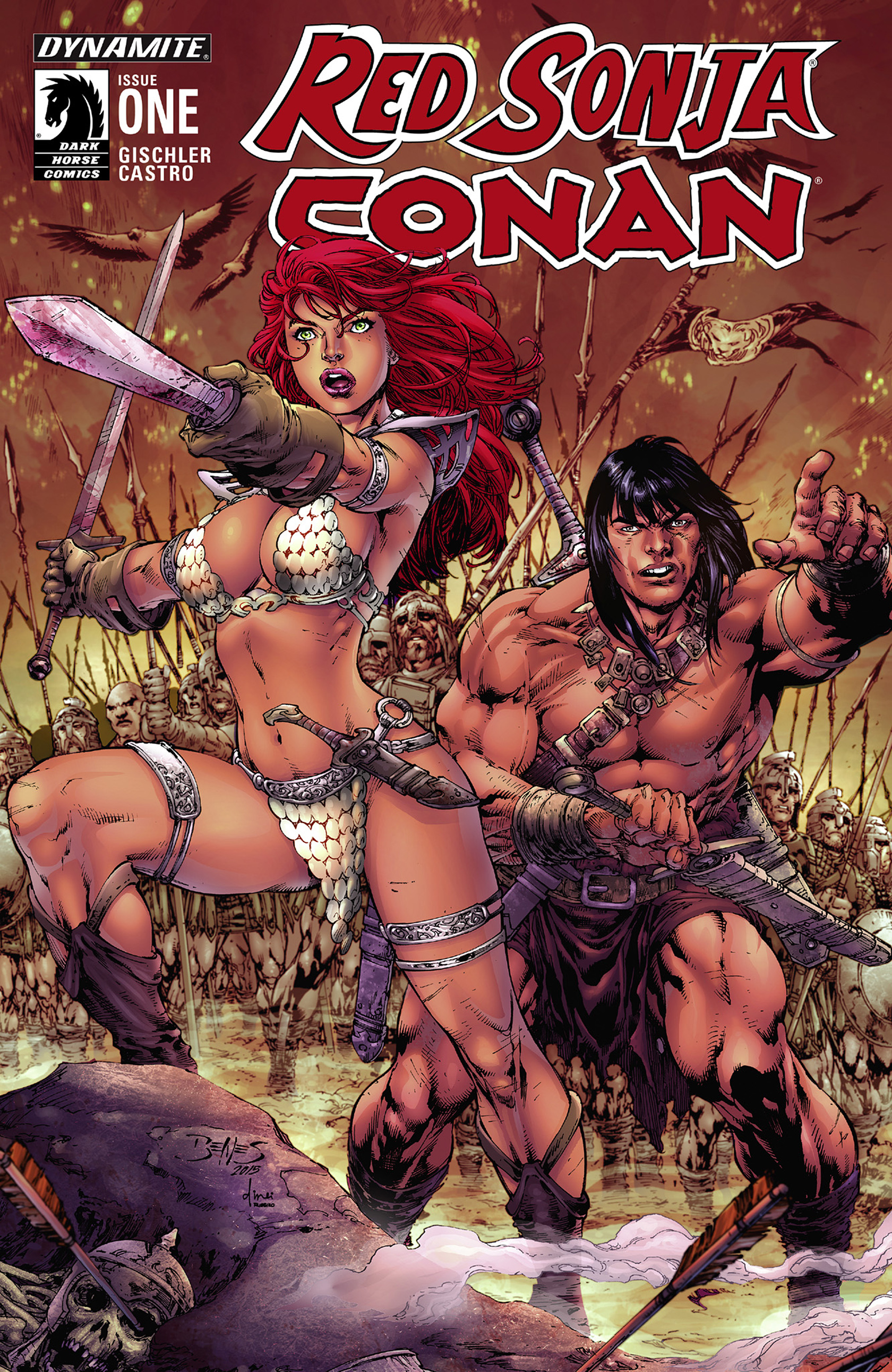 Read online Red Sonja/Conan comic -  Issue #1 - 2