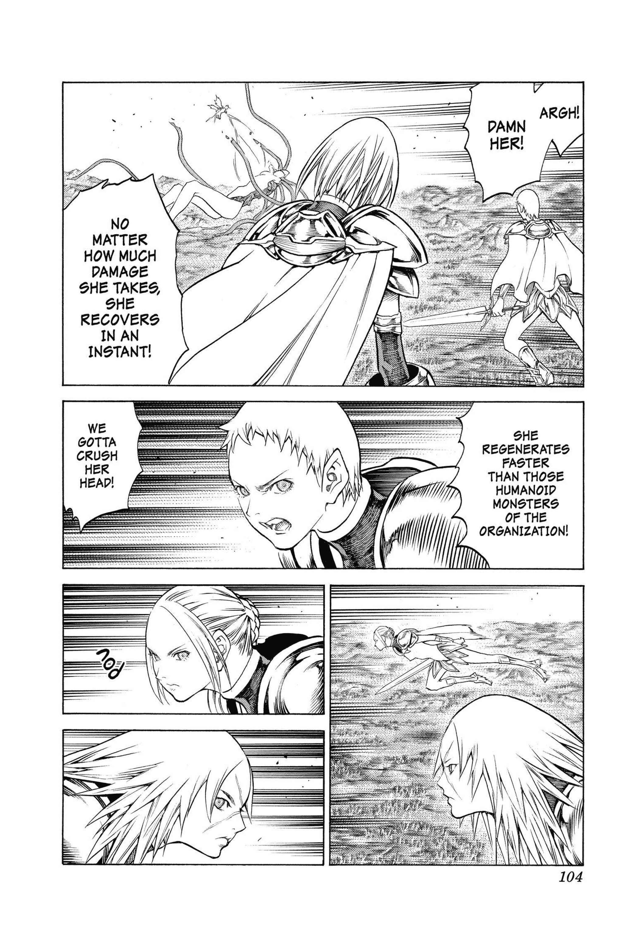 Read online Claymore comic -  Issue #26 - 91