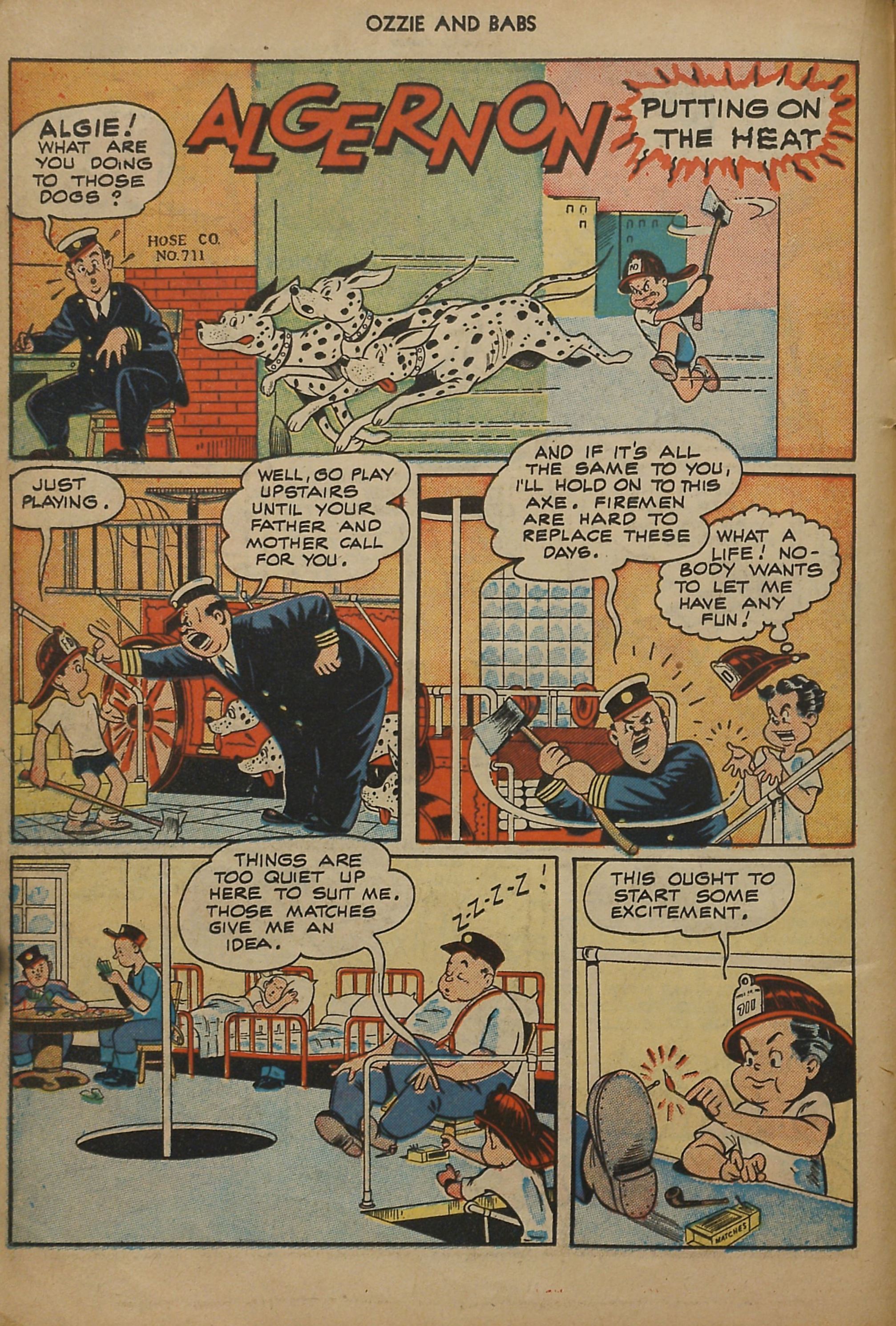 Read online Ozzie And Babs comic -  Issue #5 - 14