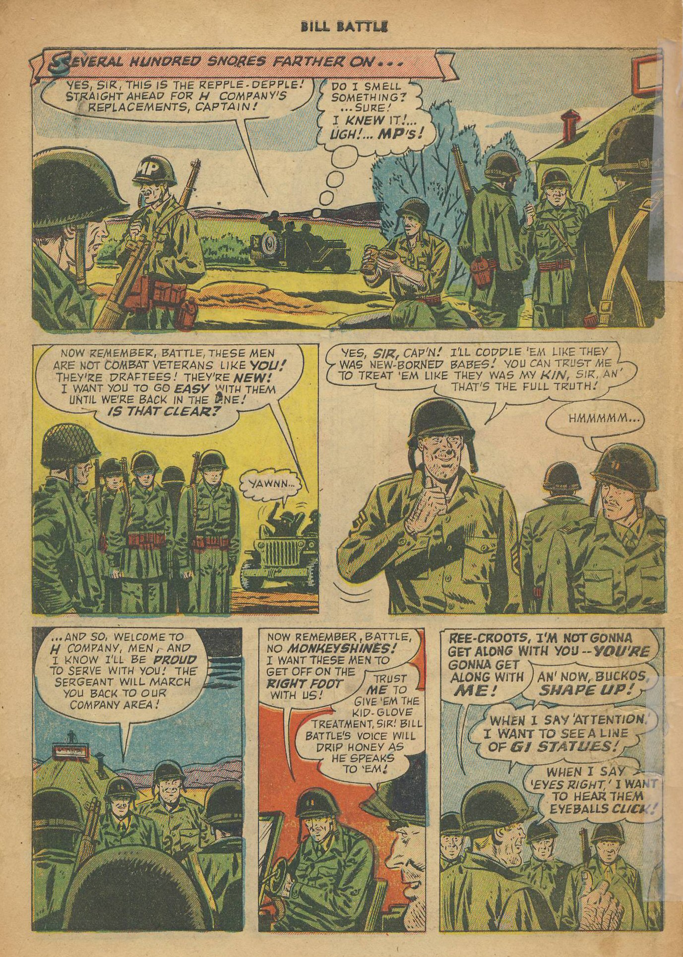 Read online Bill Battle: The One Man Army comic -  Issue #1 - 6