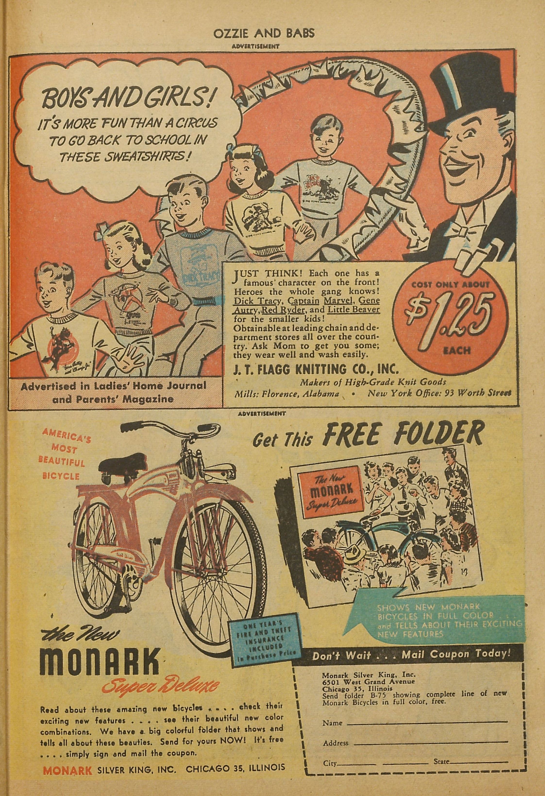 Read online Ozzie And Babs comic -  Issue #6 - 33