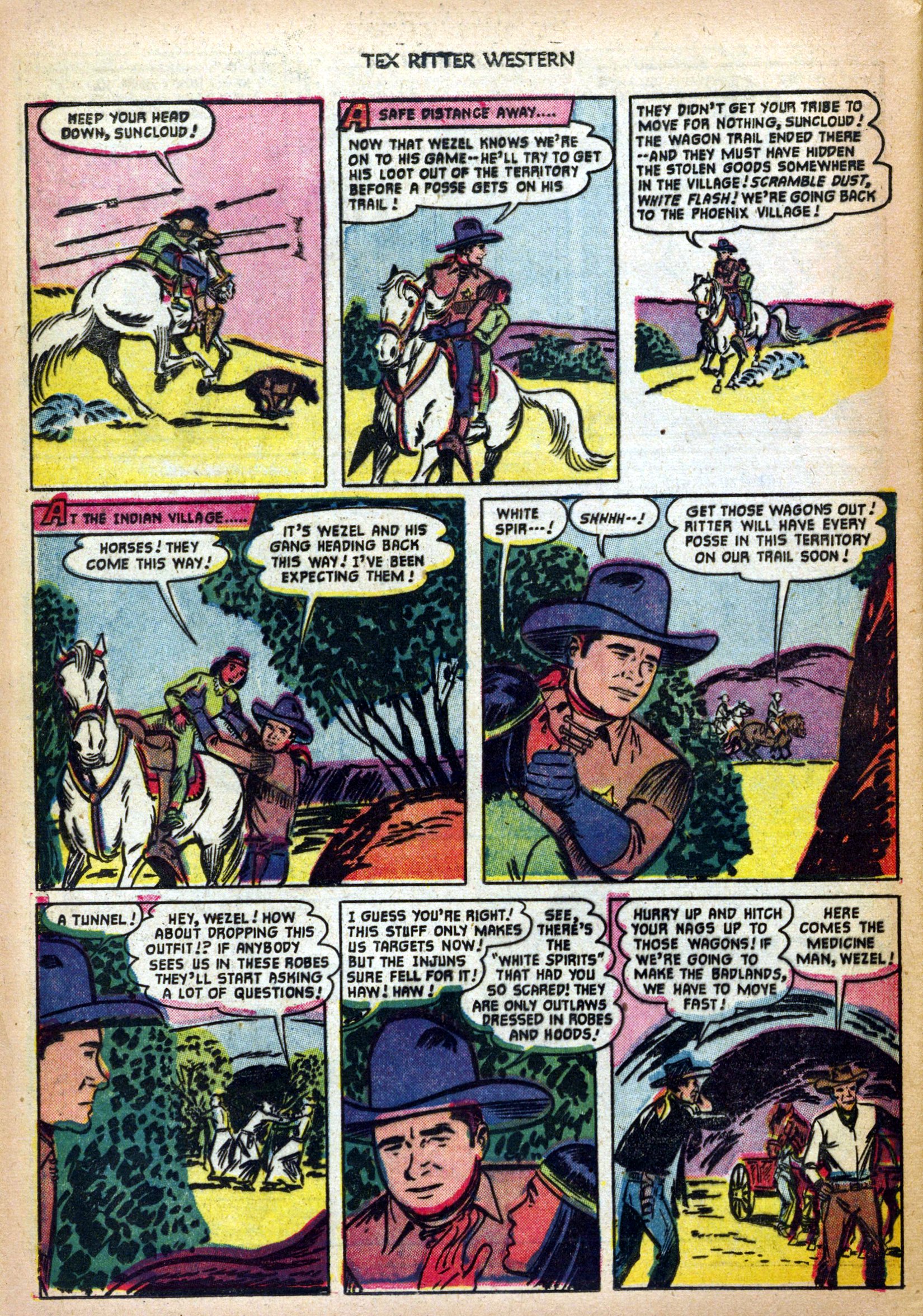 Read online Tex Ritter Western comic -  Issue #10 - 30
