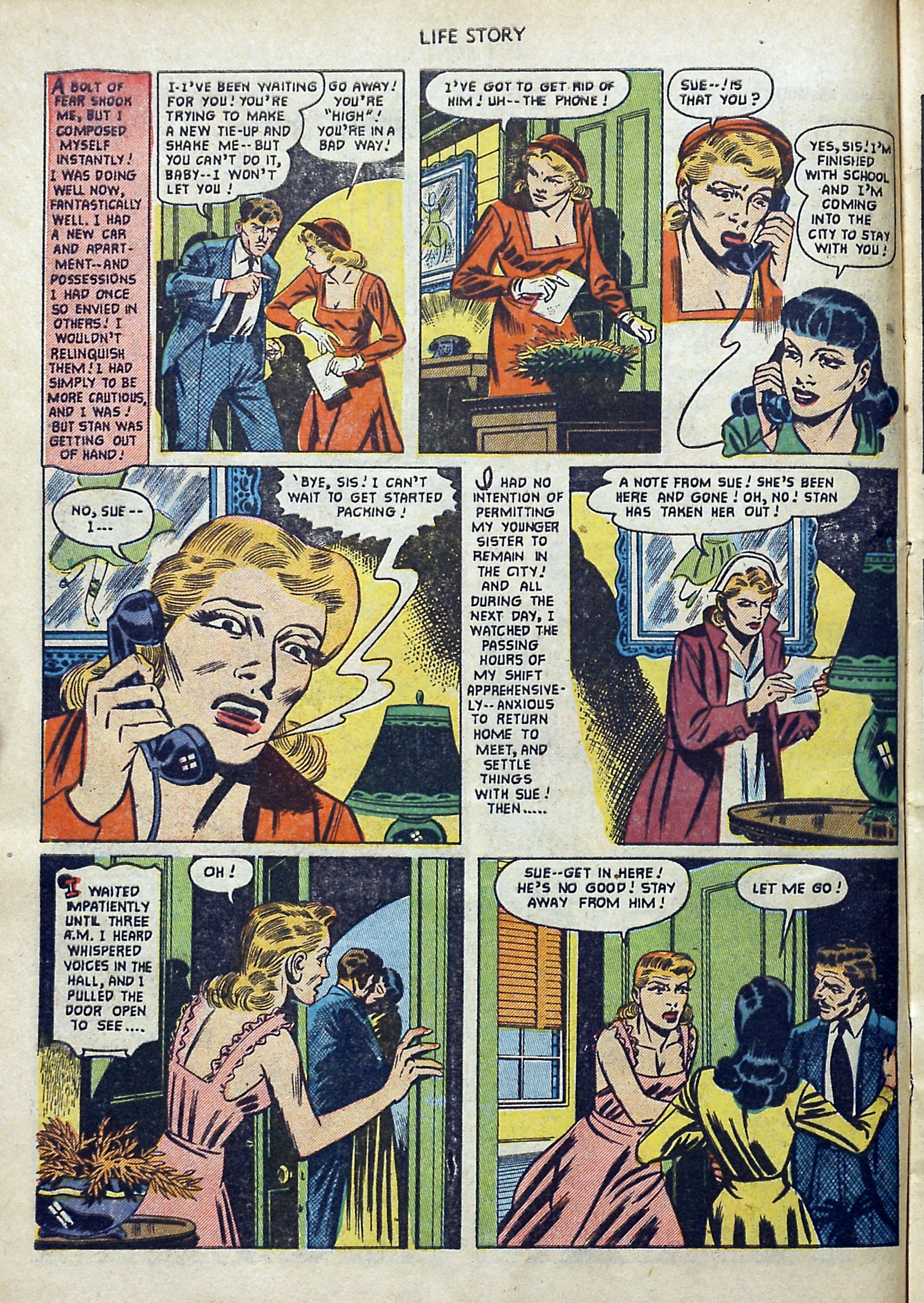 Read online Life Story comic -  Issue #36 - 11