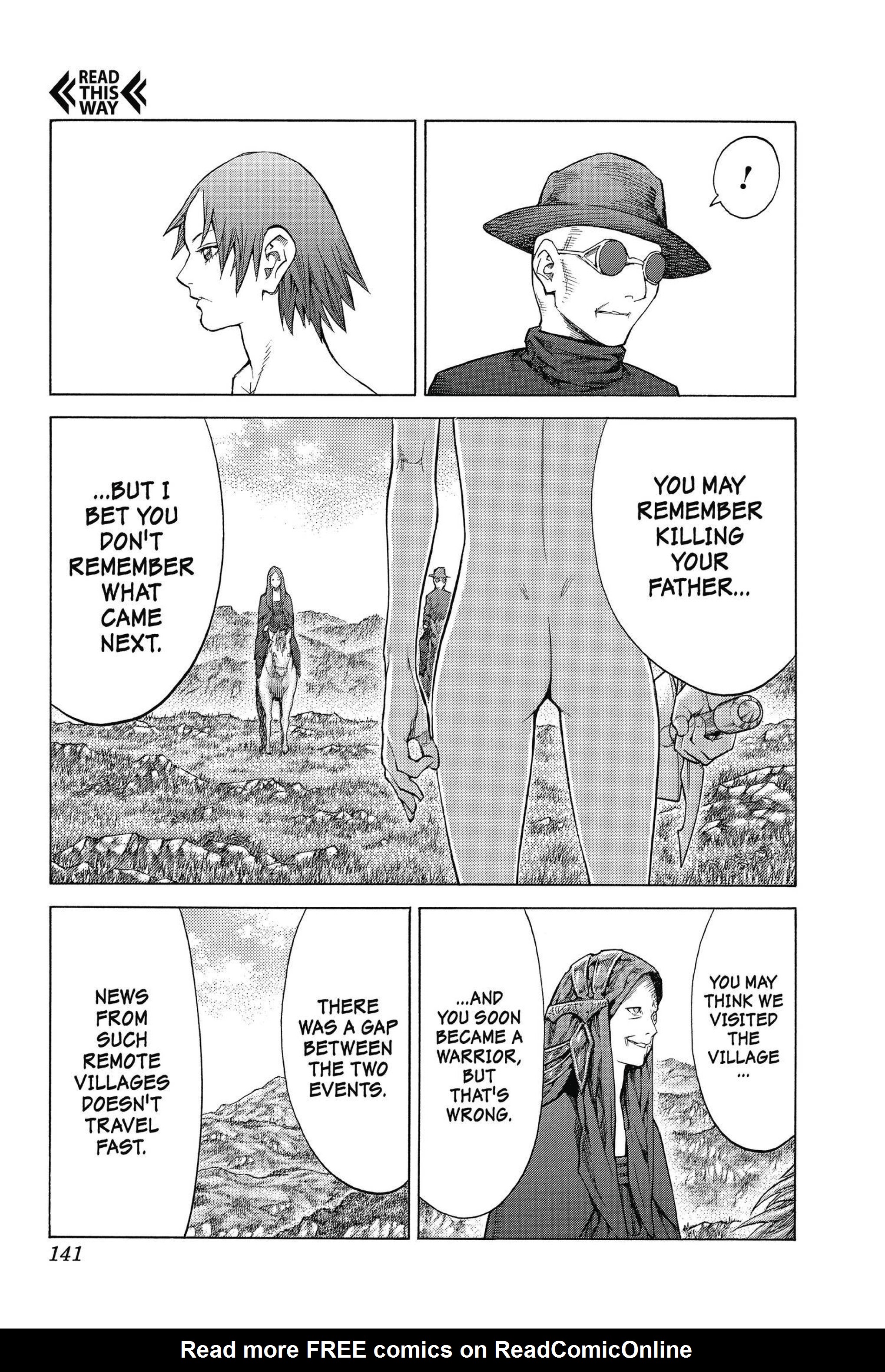 Read online Claymore comic -  Issue #25 - 126