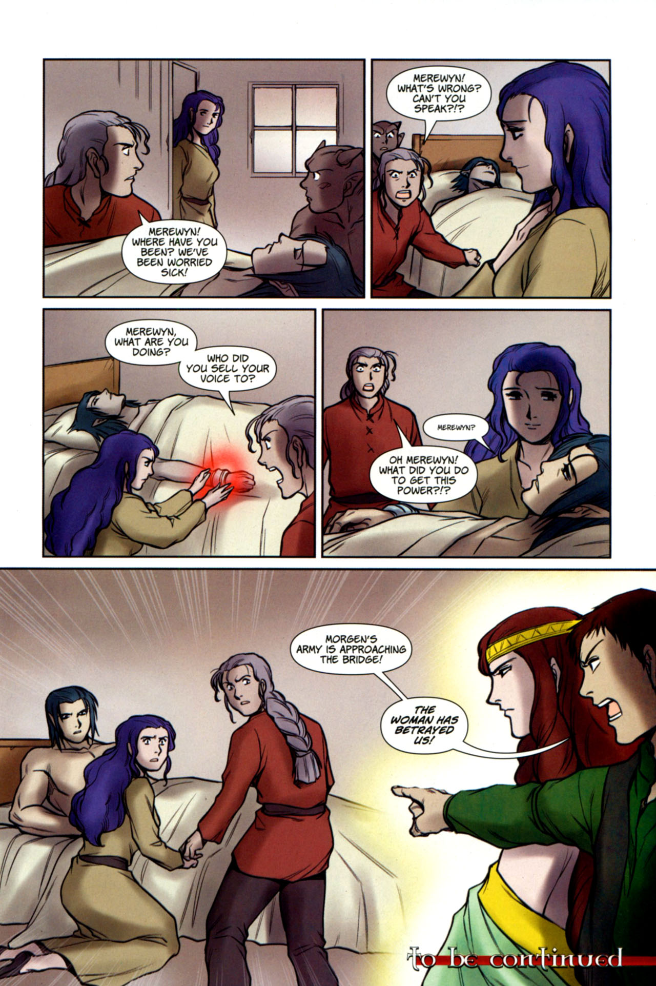 Read online Lords of Avalon: Knight of Darkness comic -  Issue #5 - 24
