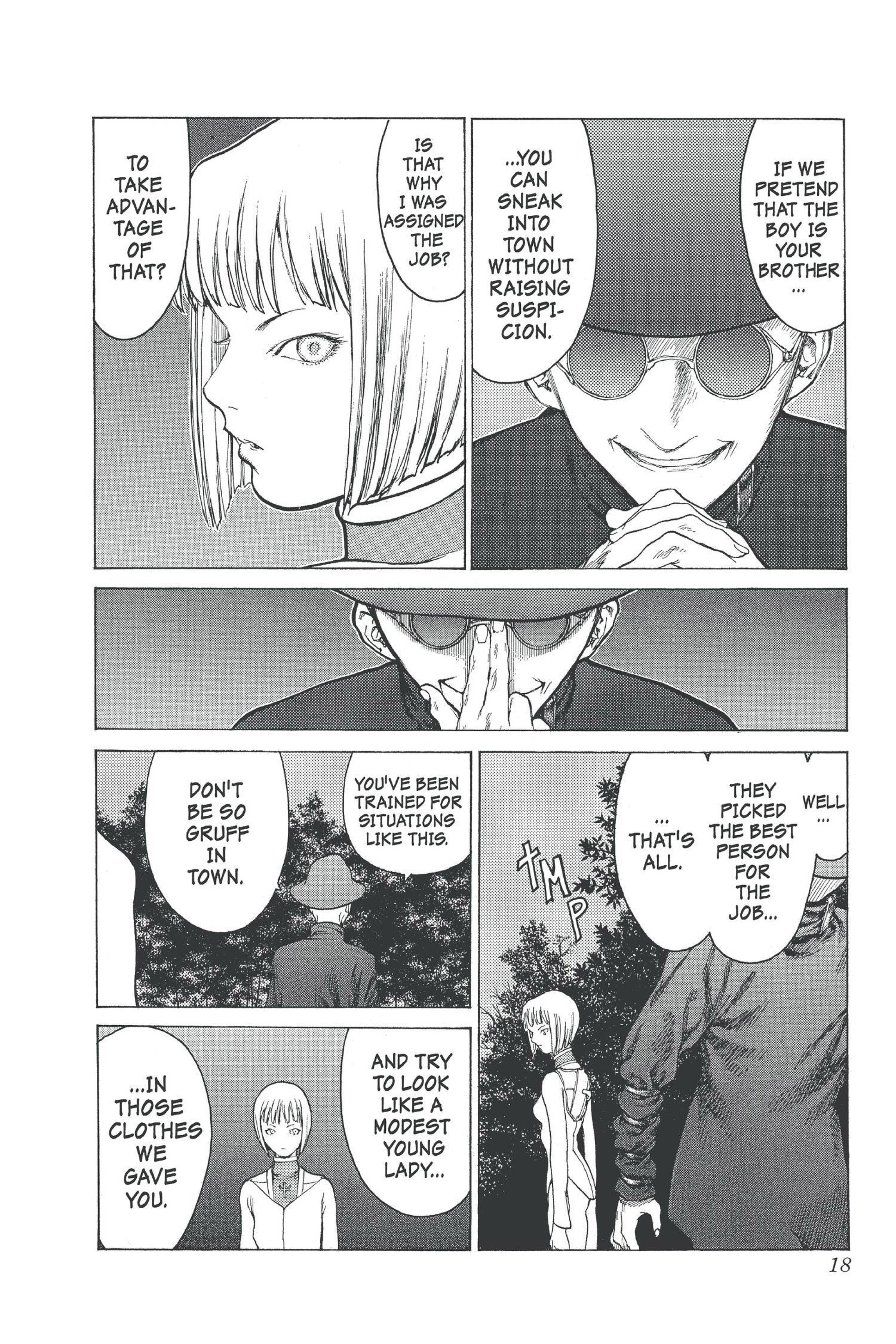 Read online Claymore comic -  Issue #2 - 17