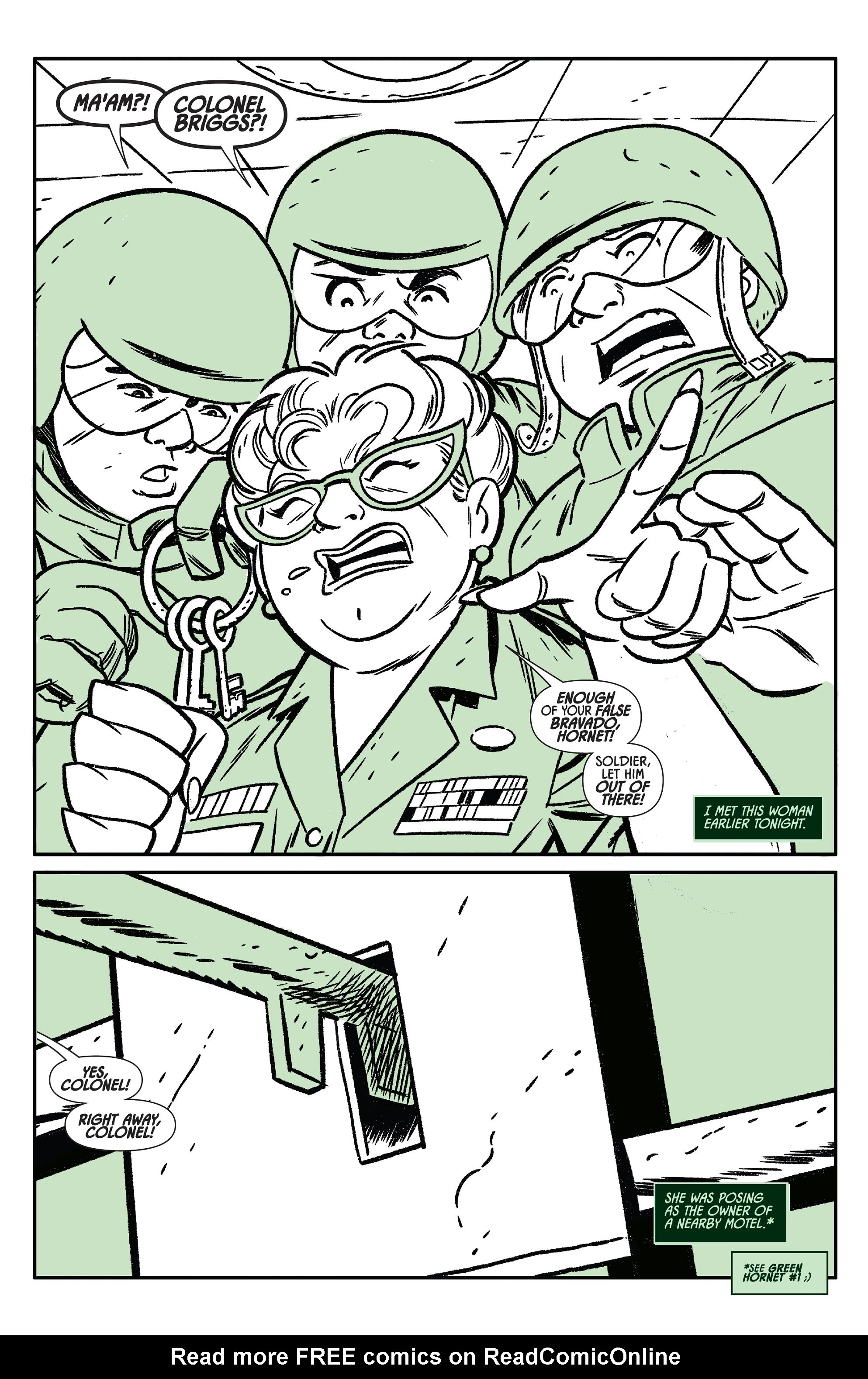 Read online The Green Hornet (2020) comic -  Issue # _Sky Lights Collection - 76