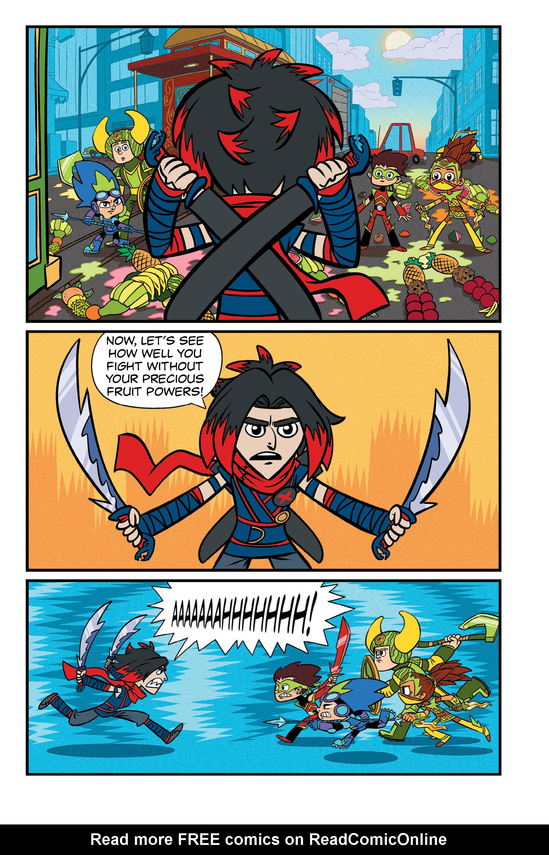 Read online Fruit Ninja: Frenzy Force comic -  Issue # TPB - 61