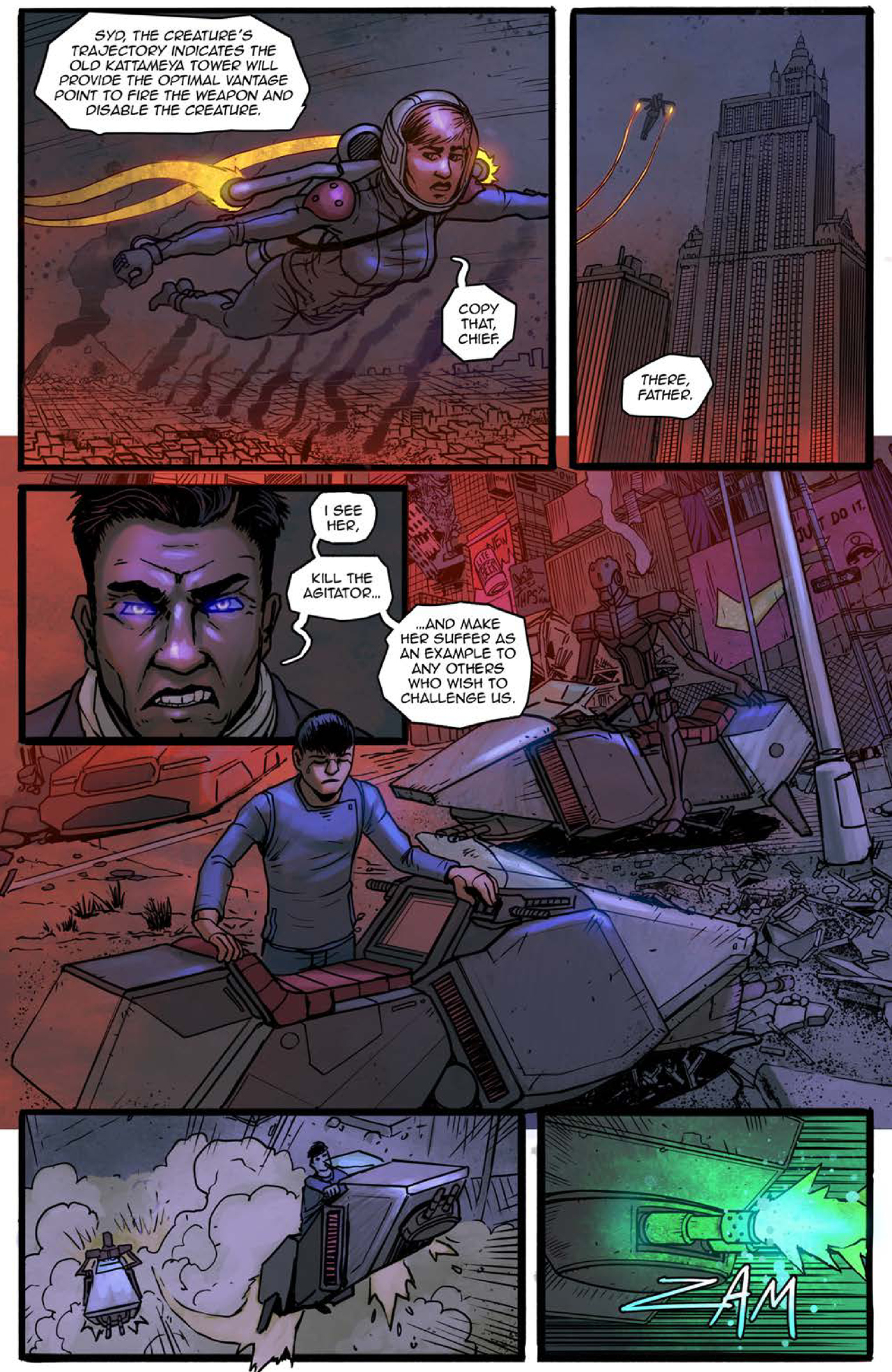 Read online Butcher Queen: Planet of the Dead comic -  Issue #4 - 18