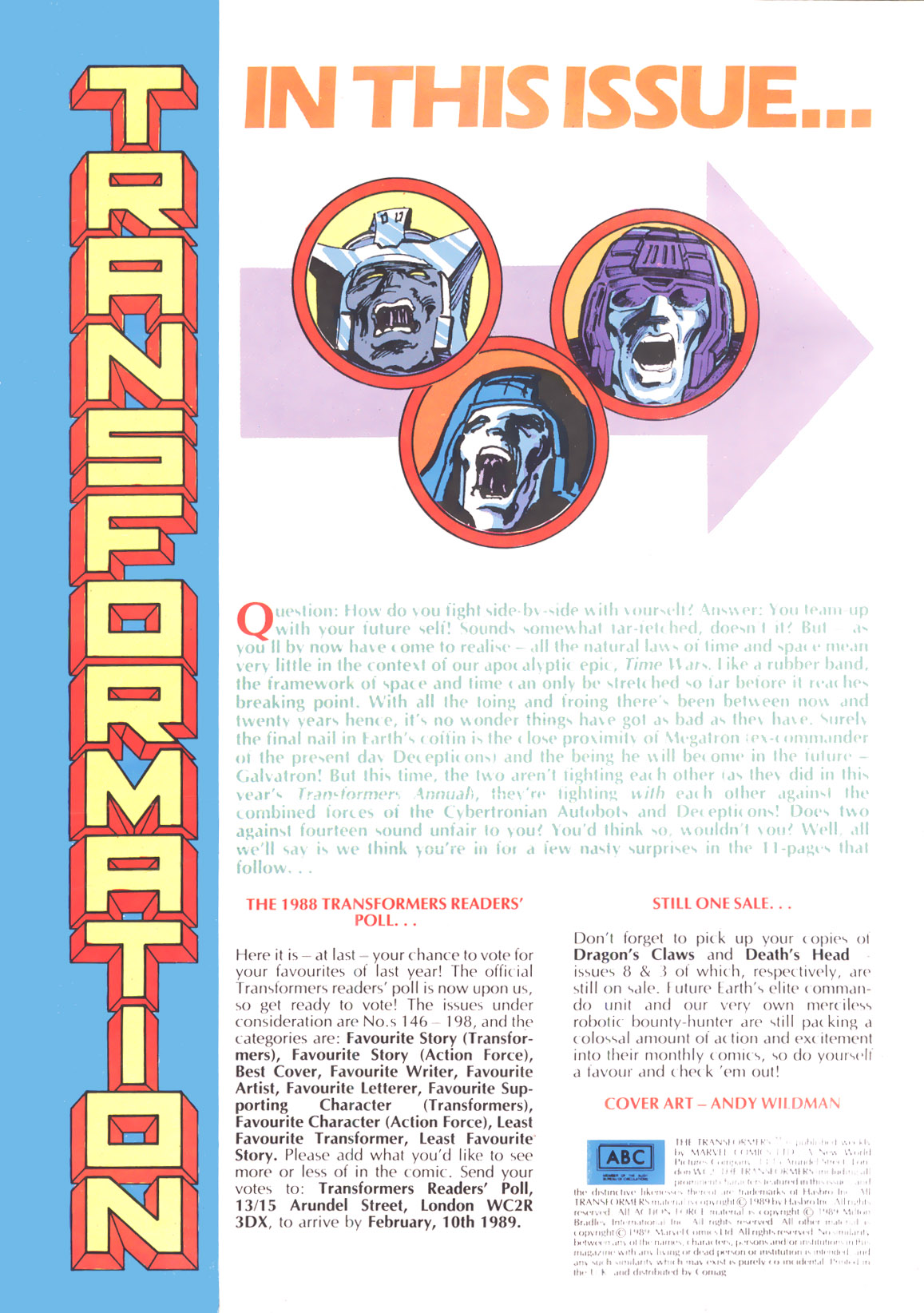 Read online The Transformers (UK) comic -  Issue #202 - 2