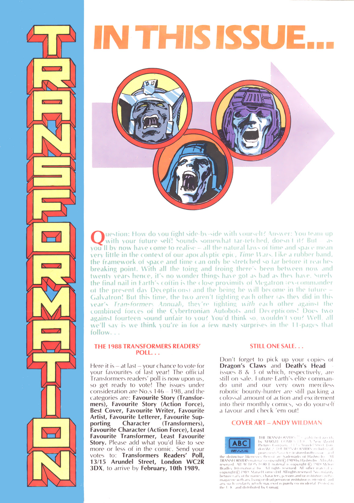 Read online The Transformers (UK) comic -  Issue #202 - 2