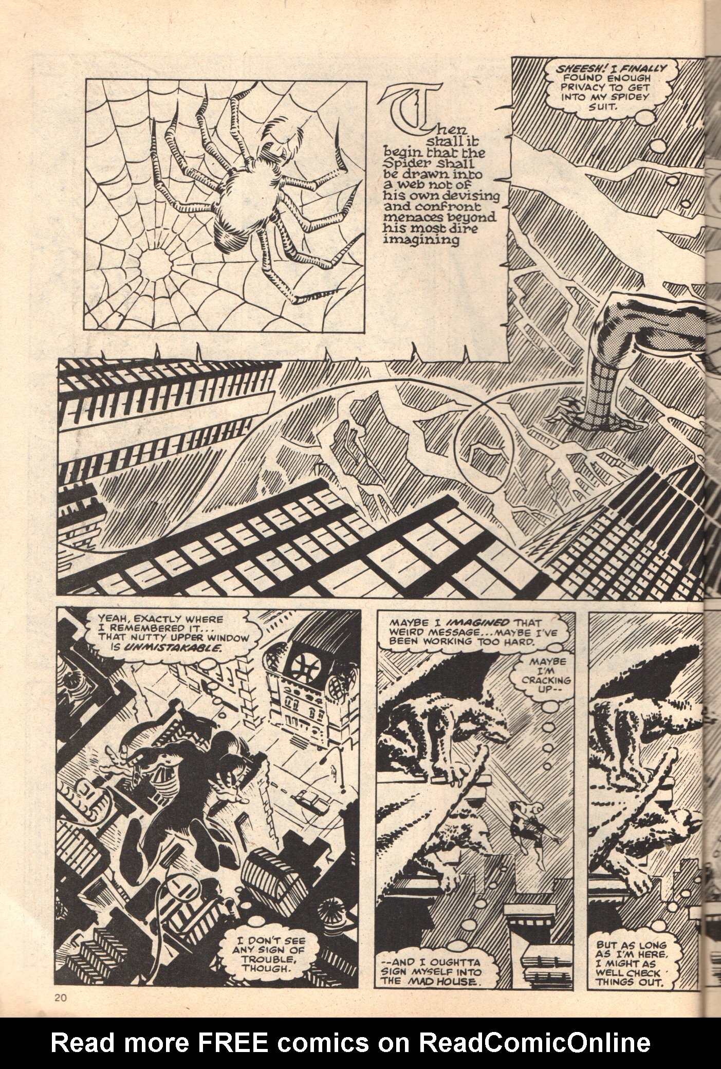 Read online Spider-Man Special comic -  Issue #1980W - 20