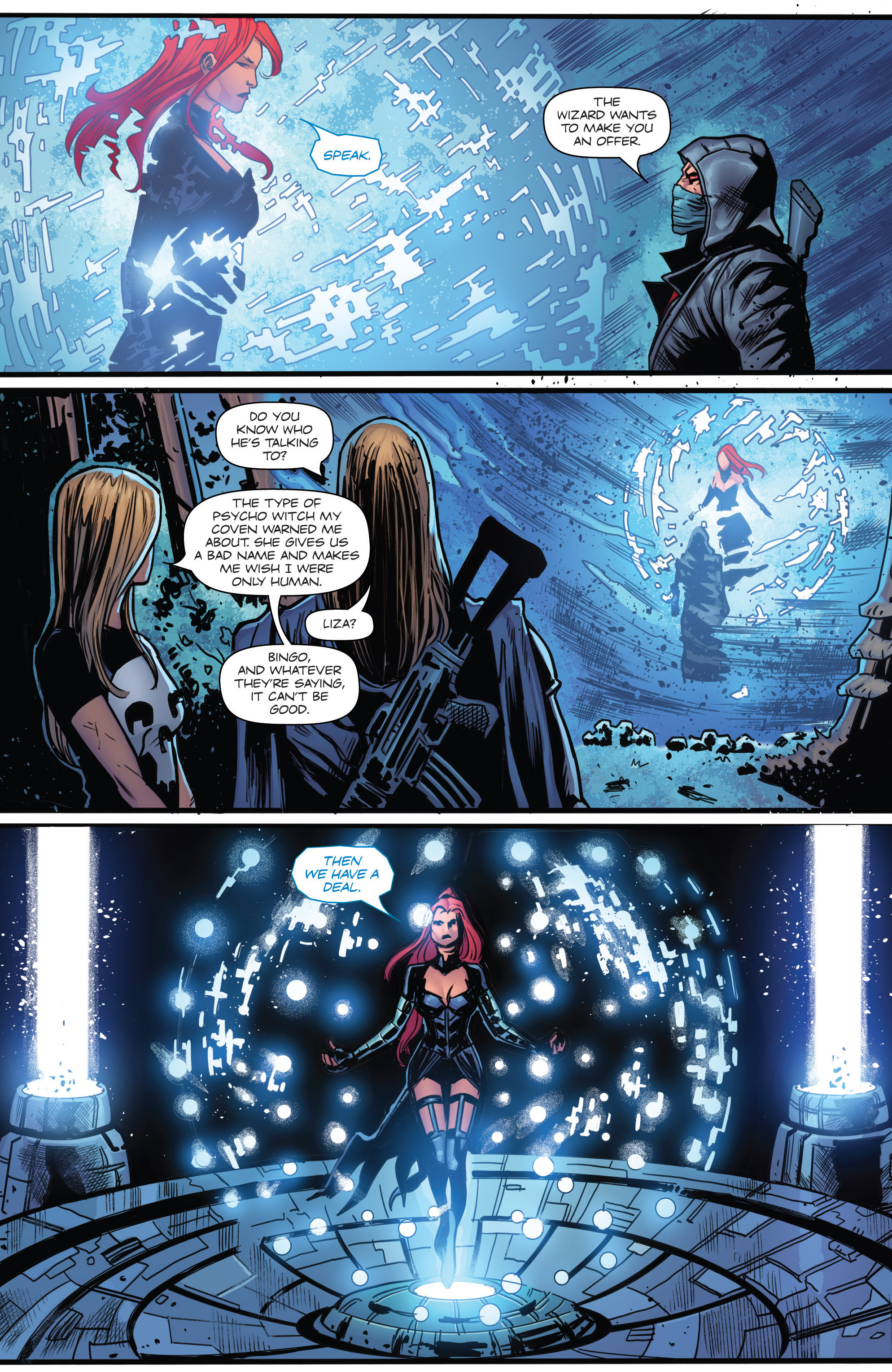 Read online Grimm Fairy Tales presents Coven comic -  Issue #3 - 12