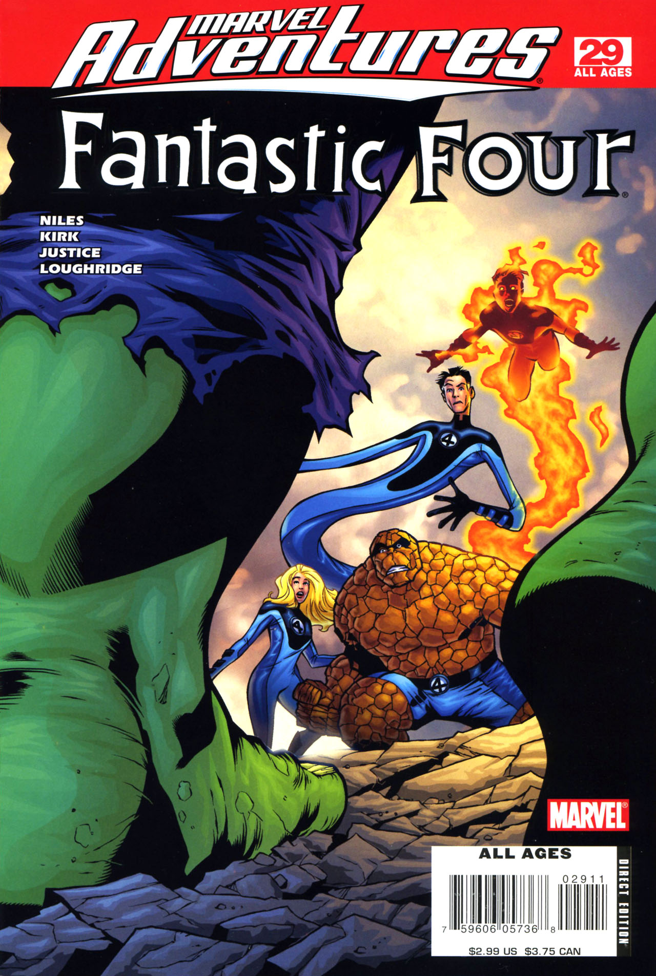 Read online Marvel Adventures Fantastic Four comic -  Issue #29 - 1