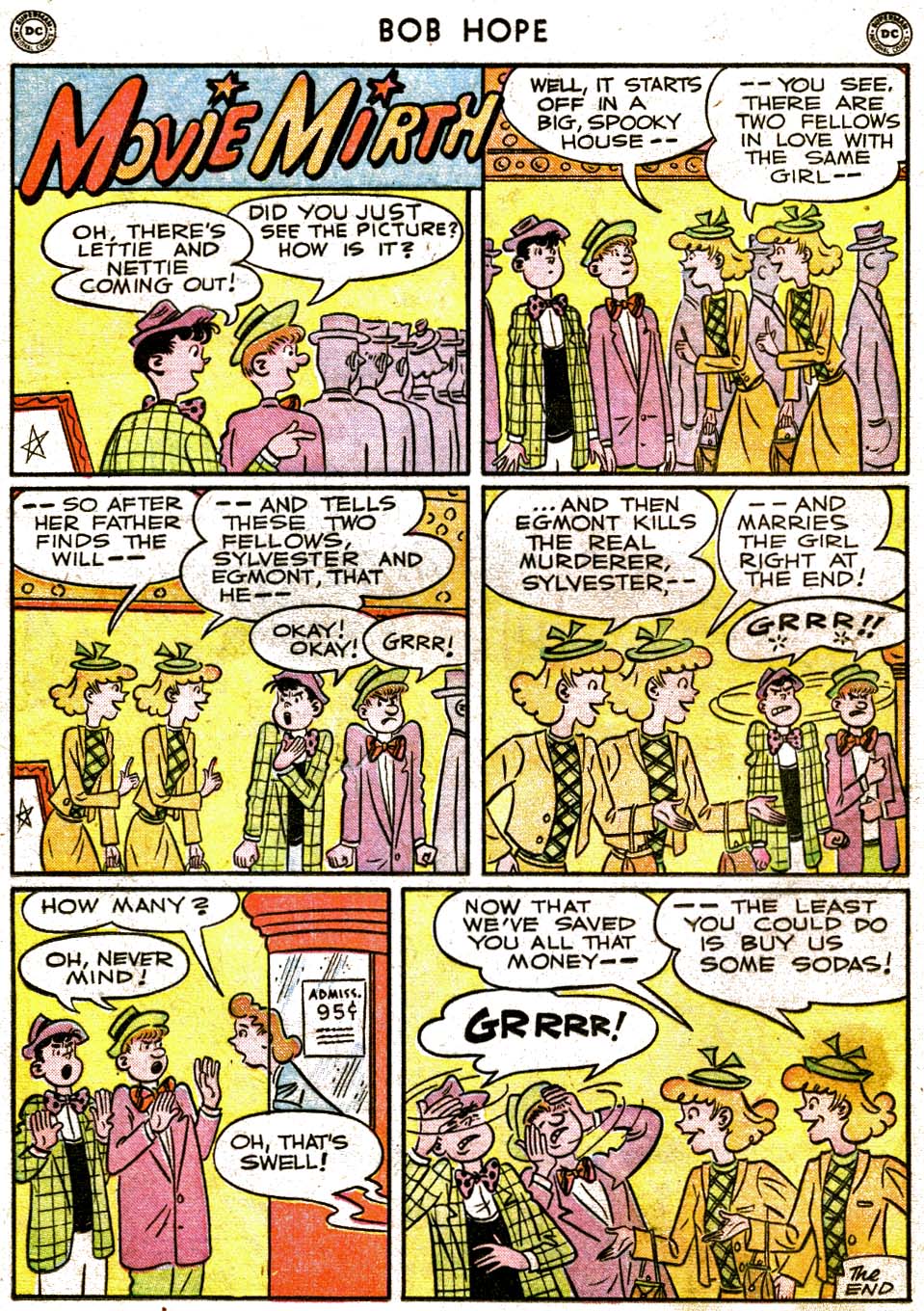 Read online The Adventures of Bob Hope comic -  Issue #1 - 16