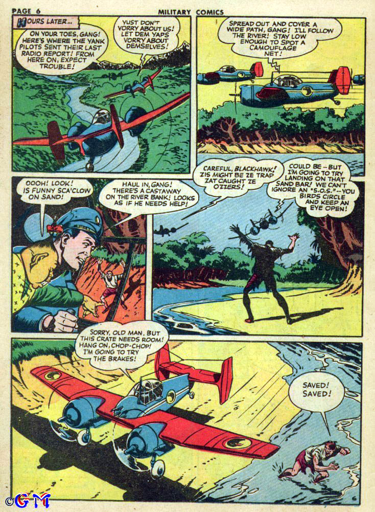 Read online Military Comics comic -  Issue #23 - 8