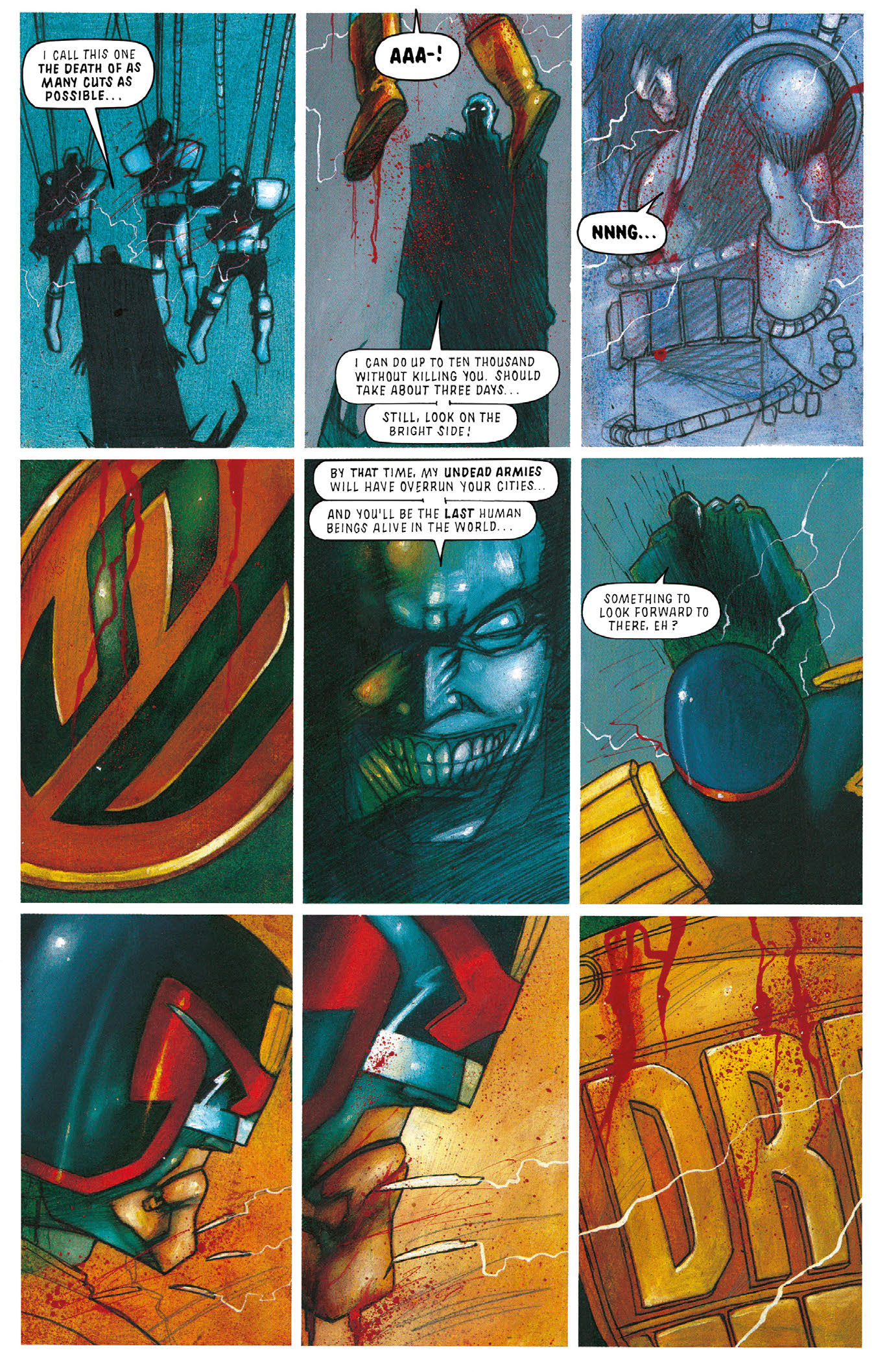 Read online Essential Judge Dredd: Judgement Day comic -  Issue # TPB - 134